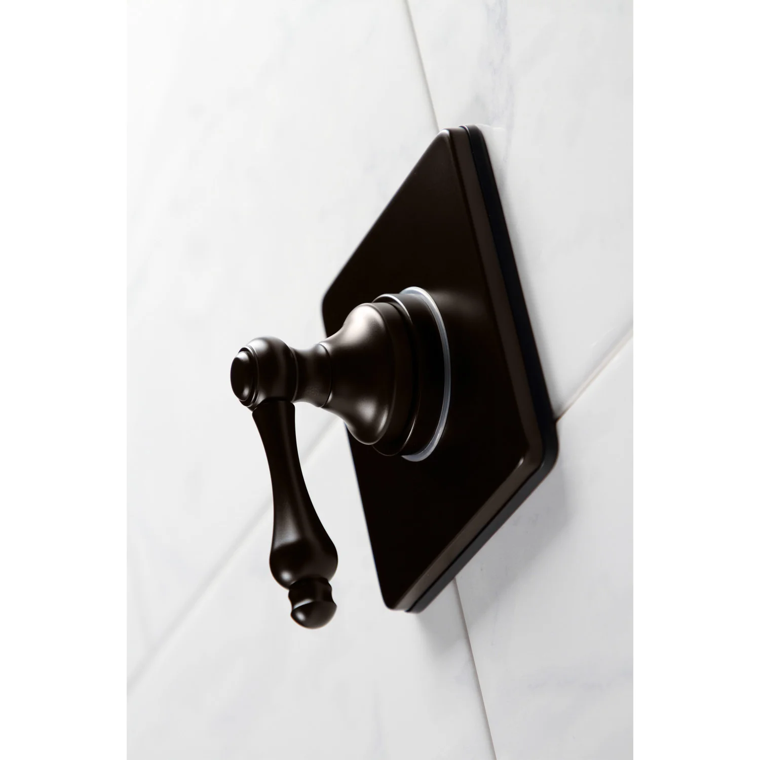 Kingston Heirloom KS3045AL - Restoration Single-Handle Three-Way Diverter Valve with Square Trim Kit, Oil Rubbed Bronze - Image 4