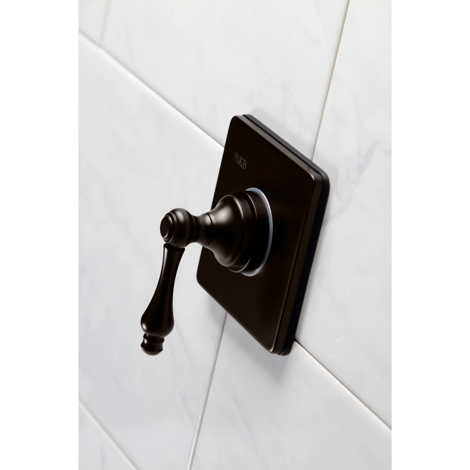 Kingston Heirloom KS3045AL - Restoration Single-Handle Three-Way Diverter Valve with Square Trim Kit, Oil Rubbed Bronze - Image 5