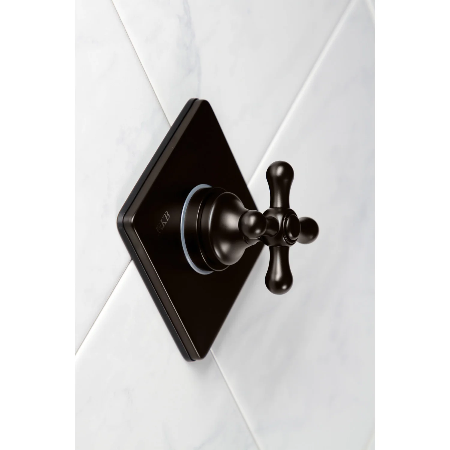 Kingston Heirloom KS3045AX - Restoration Single-Handle Three-Way Diverter Valve with Square Trim Kit, Oil Rubbed Bronze - Image 2