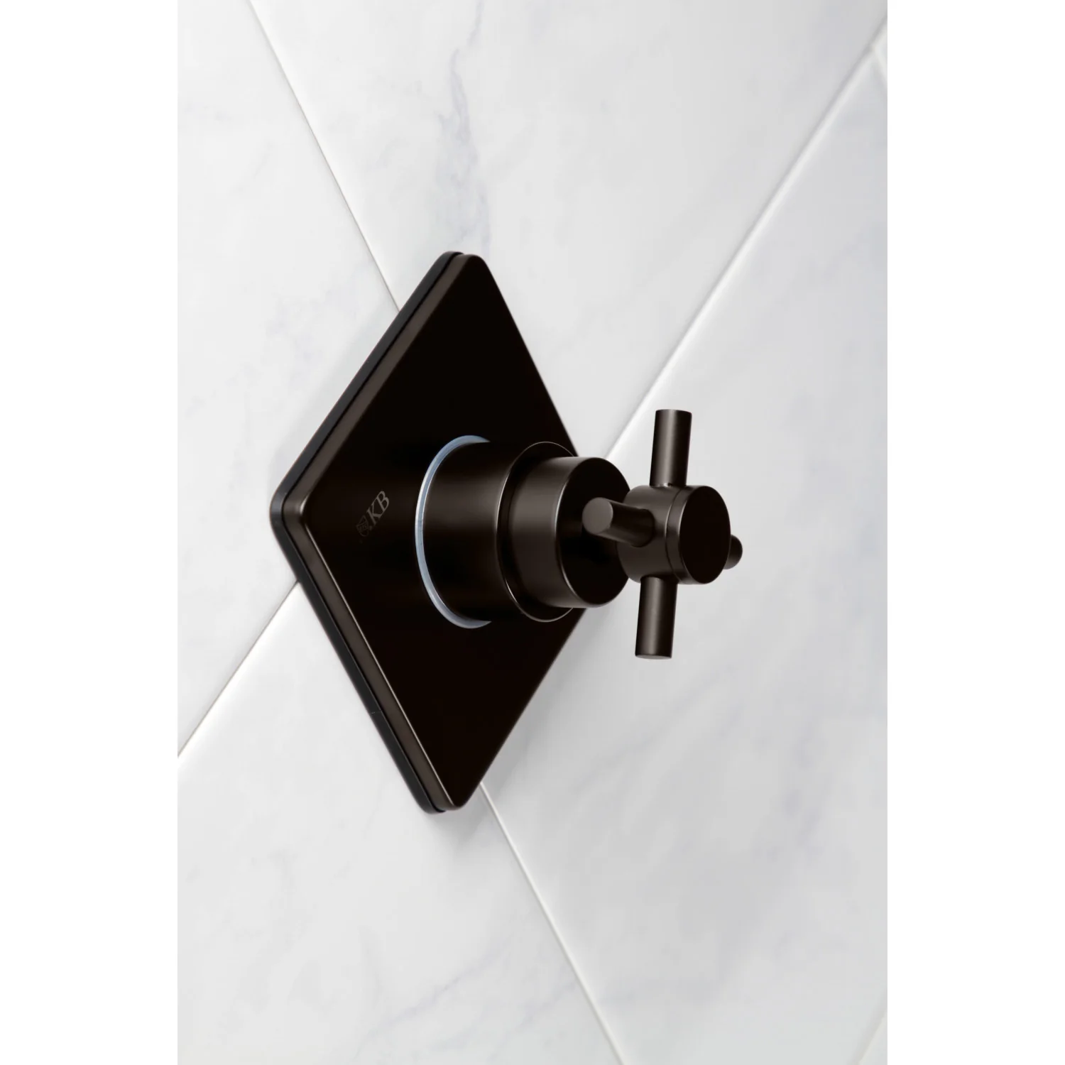 Kingston Sona KS3045DX - Concord Single-Handle Three-Way Diverter Valve with Square Trim Kit, Oil Rubbed Bronze - Image 2
