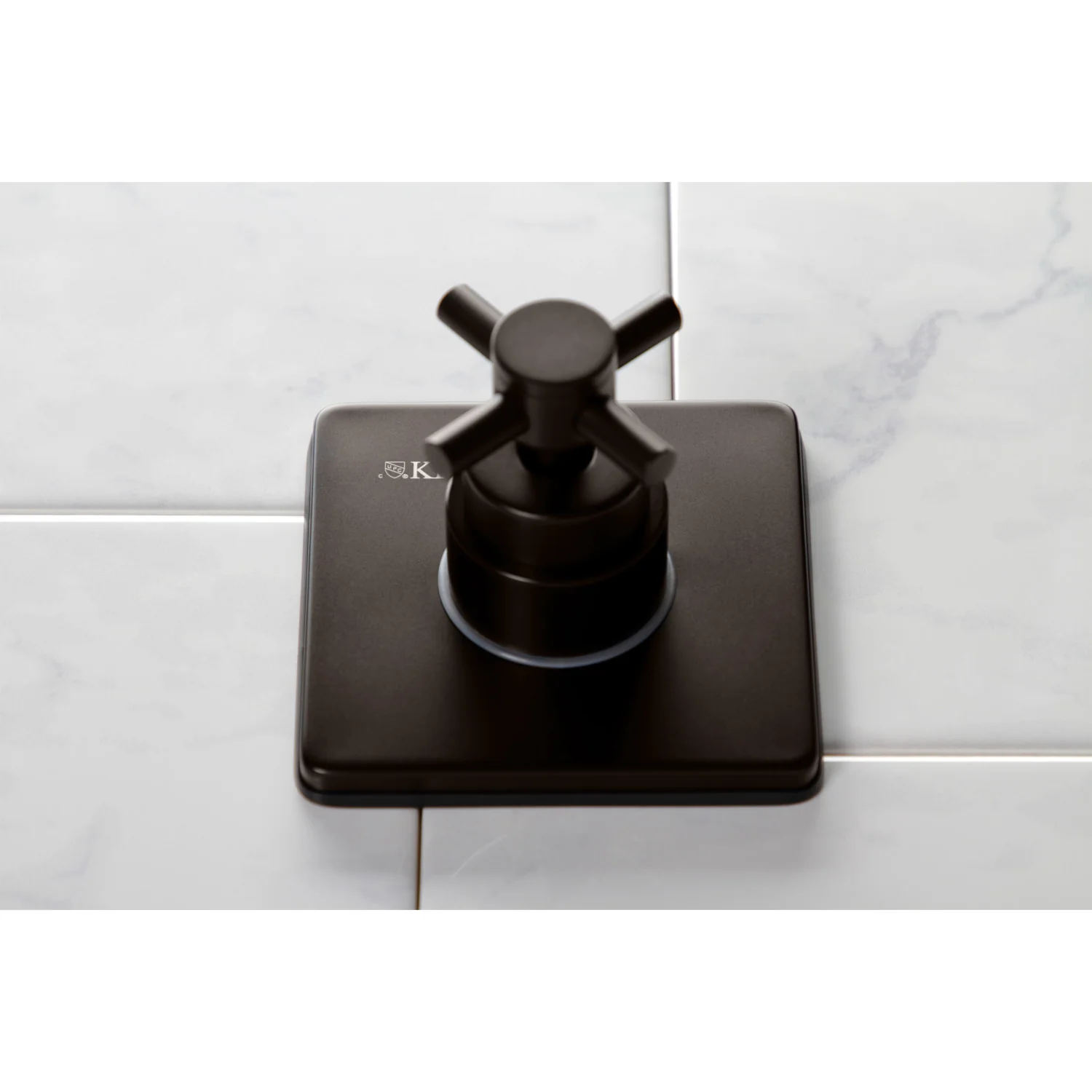 Kingston Sona KS3045DX - Concord Single-Handle Three-Way Diverter Valve with Square Trim Kit, Oil Rubbed Bronze - Image 3