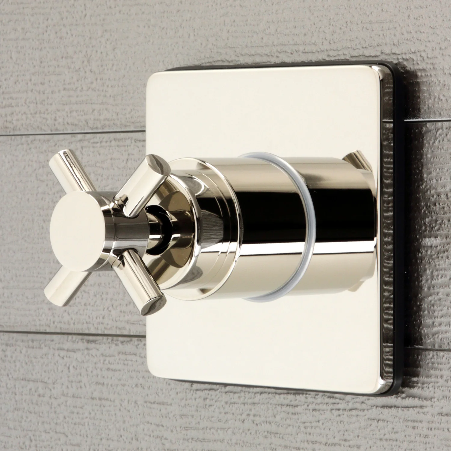 Kingston Sona KS3046DX - Concord Single-Handle Three-Way Diverter Valve with Square Trim Kit, Polished Nickel - Image 2
