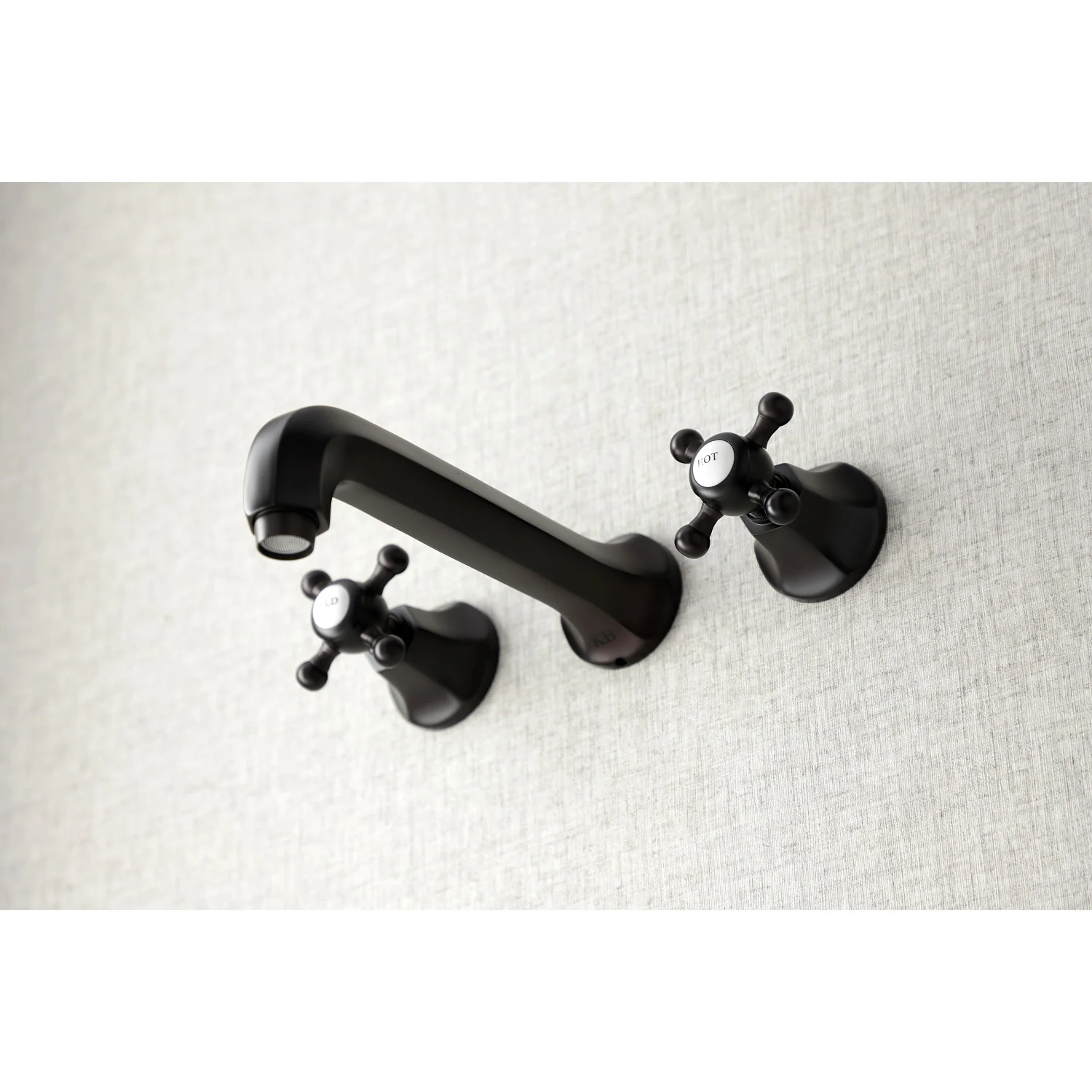 Kingston Tulare KS4025BX - Metropolitan Two-Handle 3-Hole Wall Mount Tub Faucet, Oil Rubbed Bronze - Image 2
