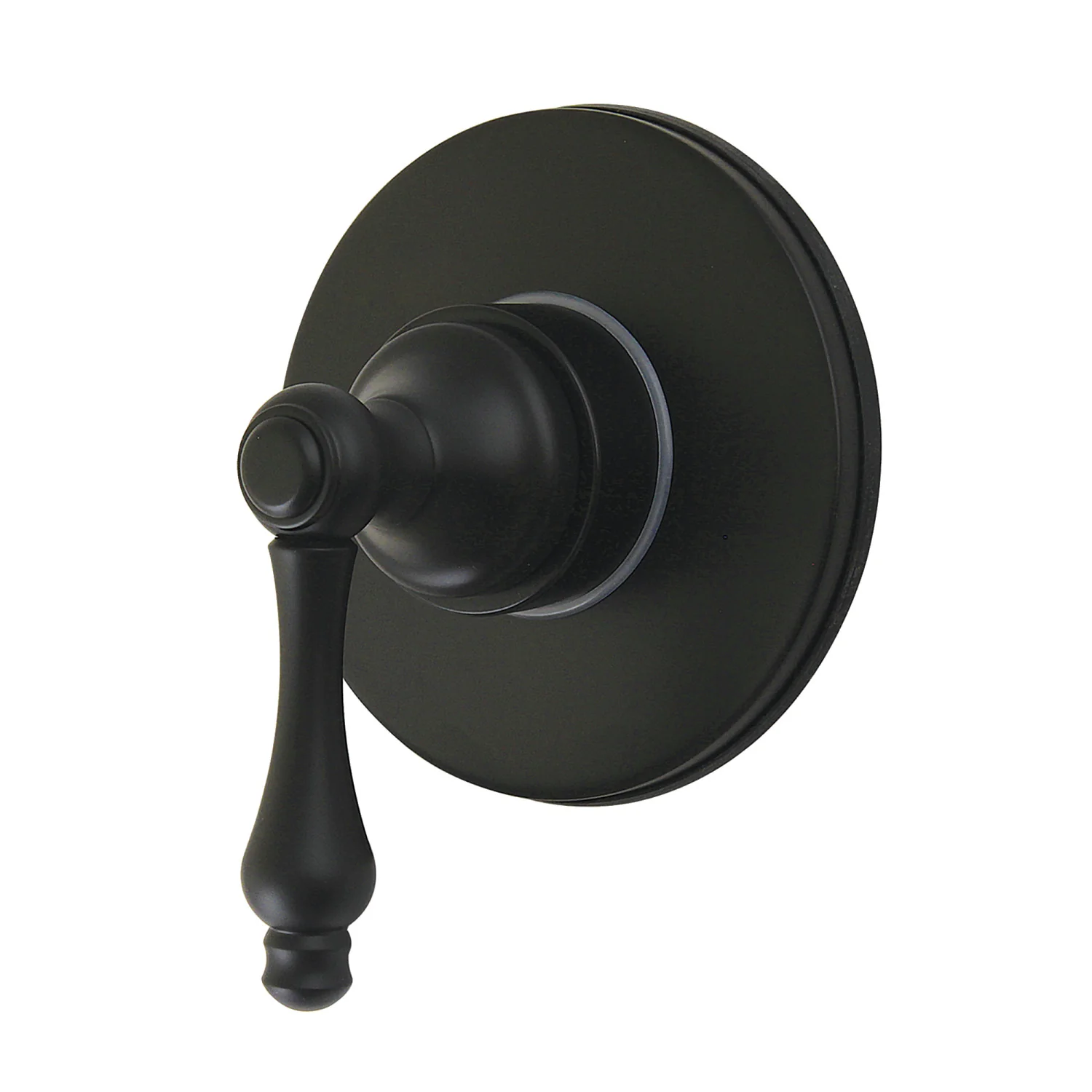 Kingston Heirloom KS4030AL - Restoration Single-Handle Six-Way Diverter Valve with Round Trim Kit, Matte Black
