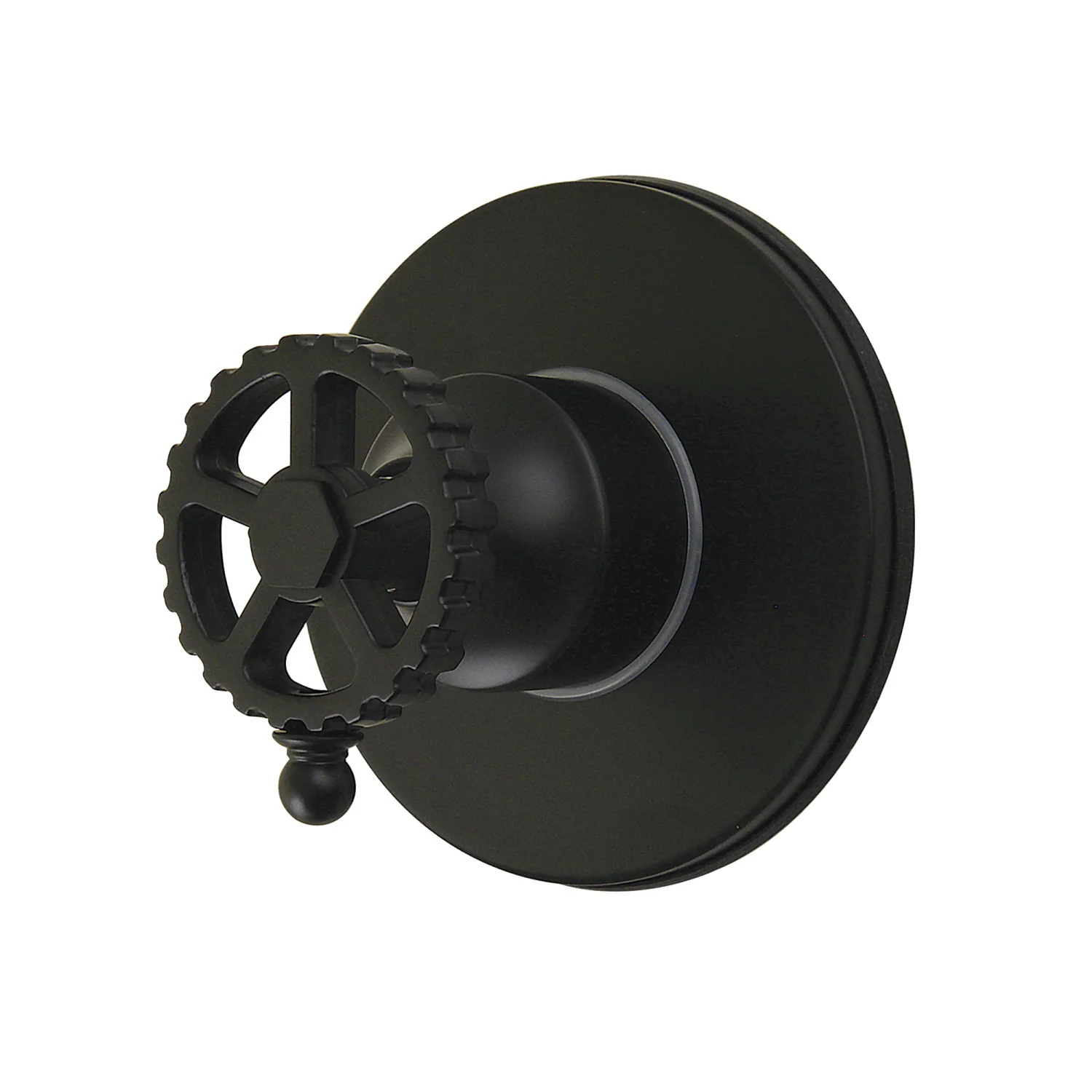 Kingston Sona KS4030CG - Fuller Single-Handle Six-Way Diverter Valve with Round Trim Kit, Matte Black