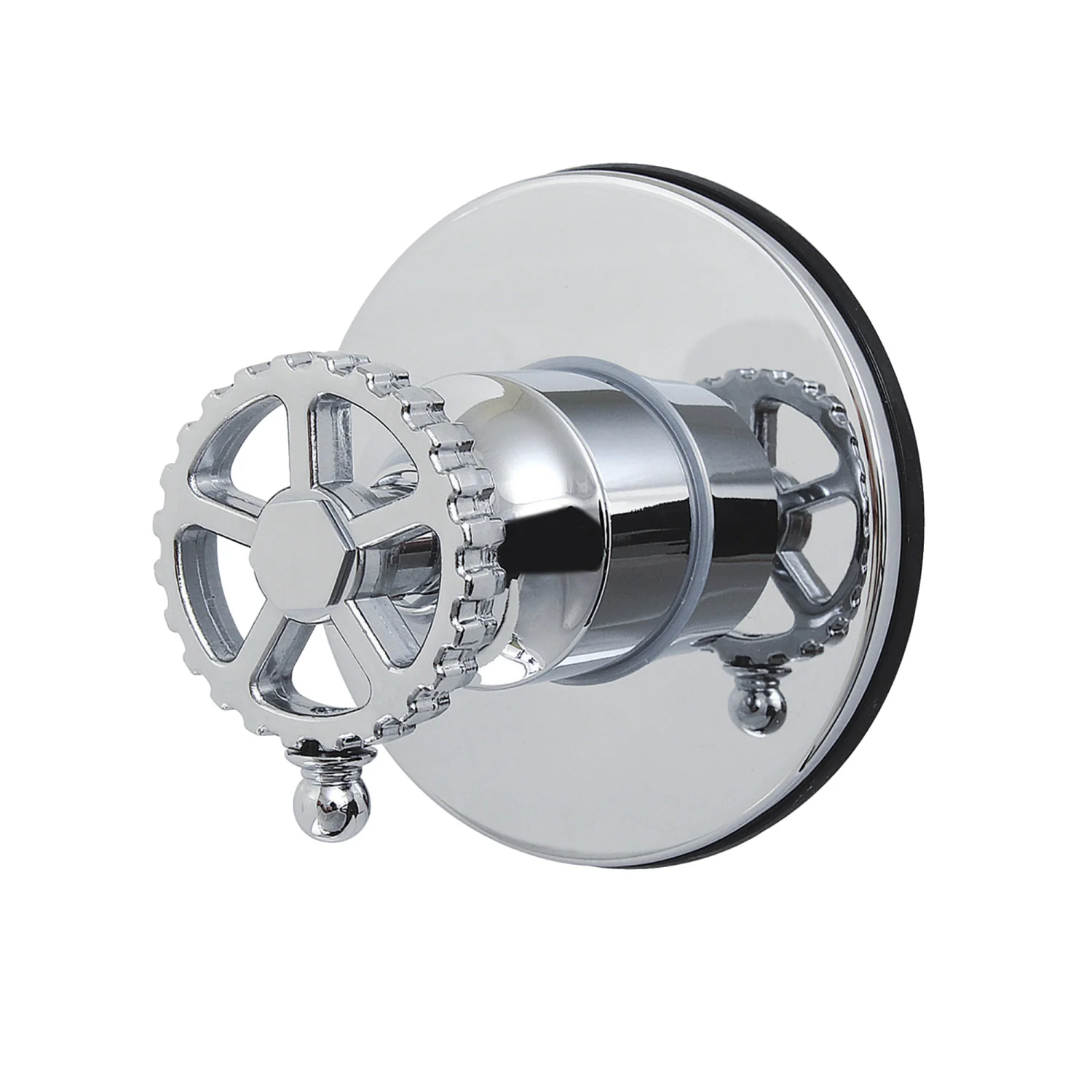 Kingston Sona KS4031CG - Fuller Single-Handle Six-Way Diverter Valve with Round Trim Kit, Polished Chrome