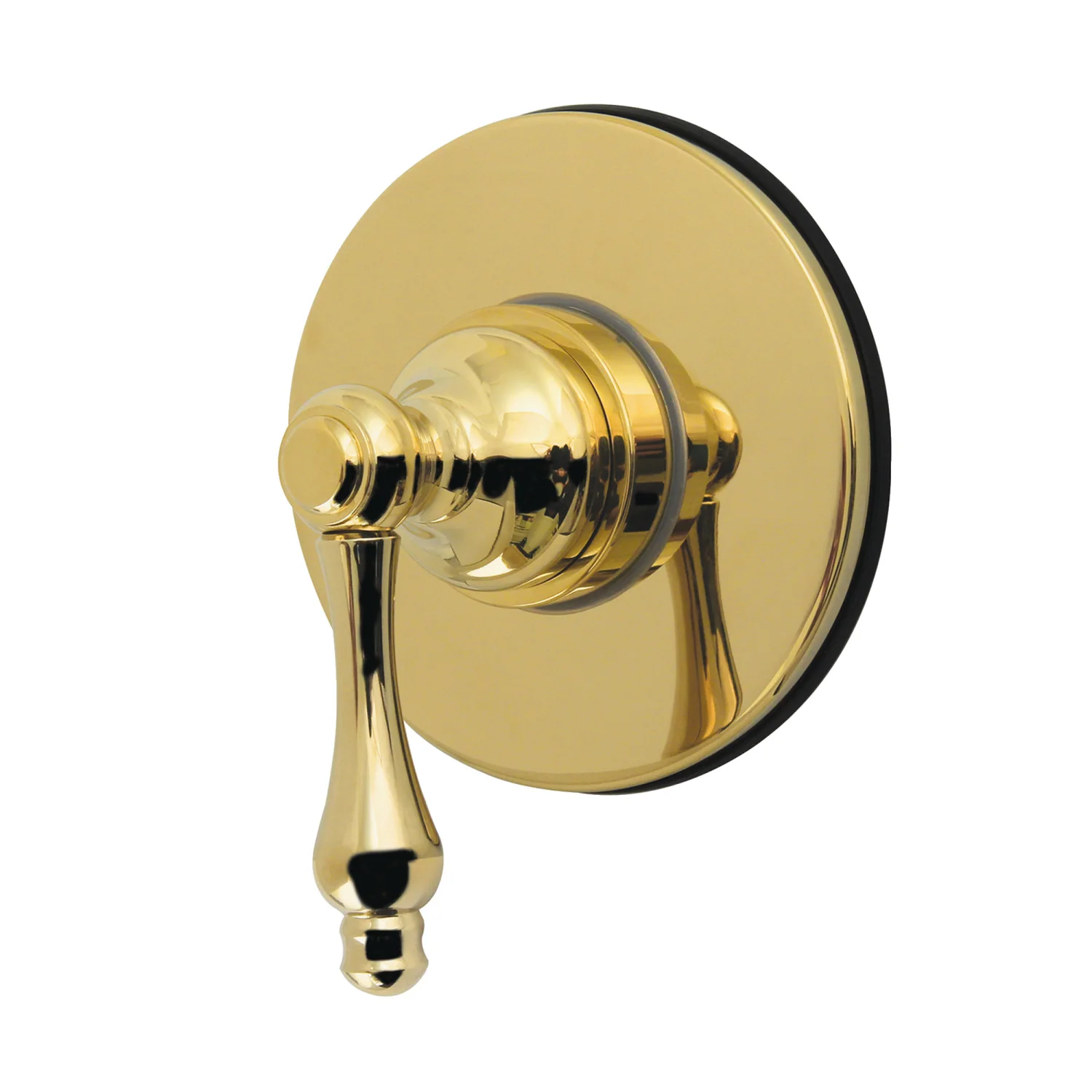Kingston Heirloom KS4032AL - Restoration Single-Handle Six-Way Diverter Valve with Round Trim Kit, Polished Brass
