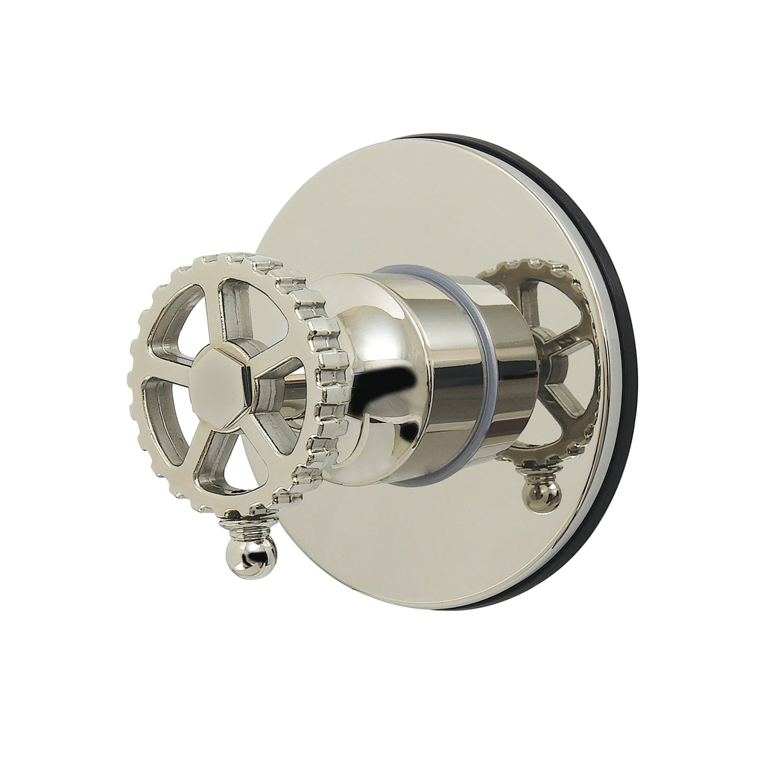Kingston Sona KS4036CG - Fuller Single-Handle Six-Way Diverter Valve with Round Trim Kit, Polished Nickel