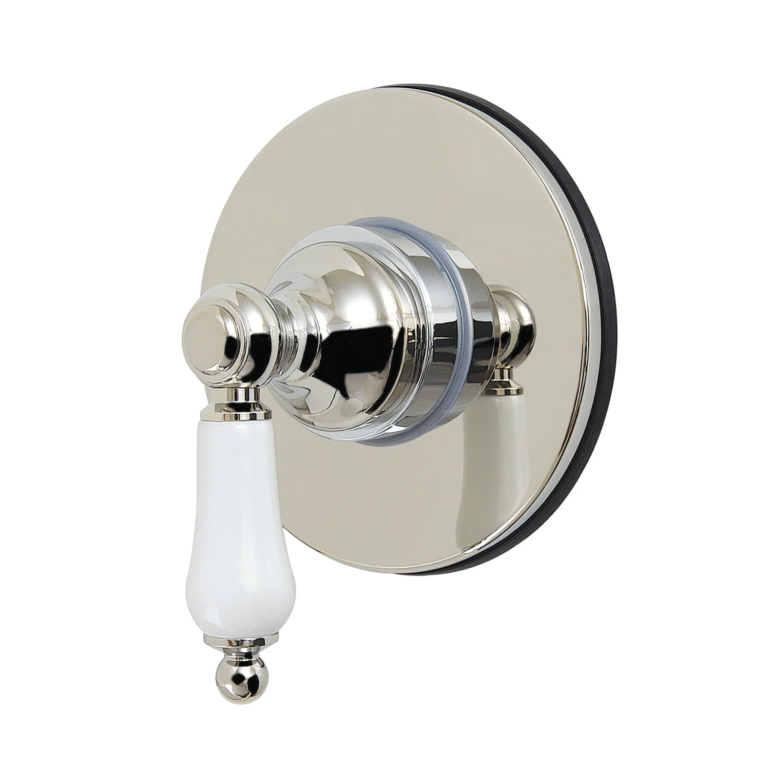 Kingston Heirloom KS4036PL - Restoration Single-Handle Six-Way Diverter Valve with Round Trim Kit, Polished Nickel