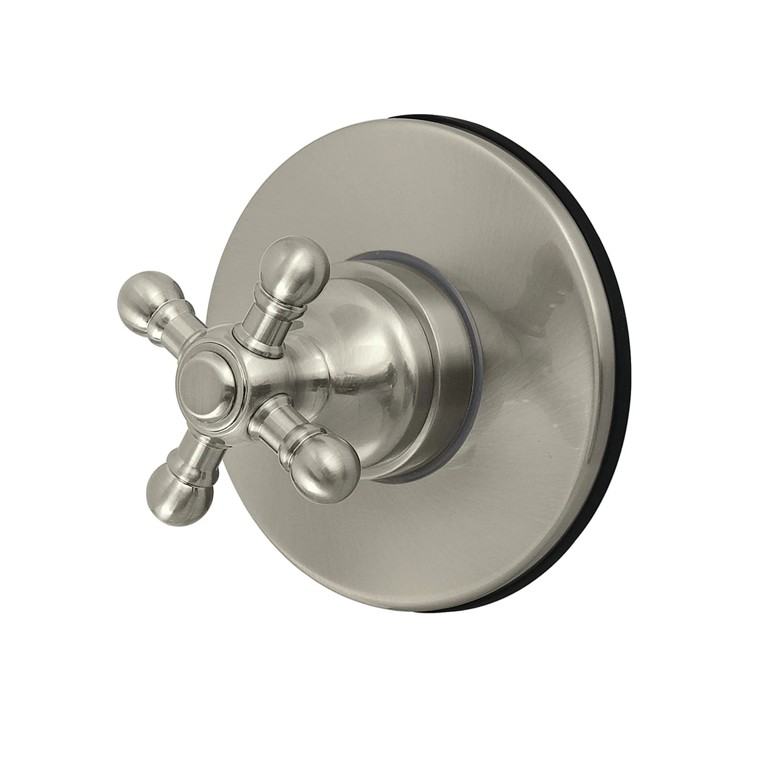Kingston Heirloom KS4038BX - Metropolitan Single-Handle Six-Way Diverter Valve with Round Trim Kit, Brushed Nickel