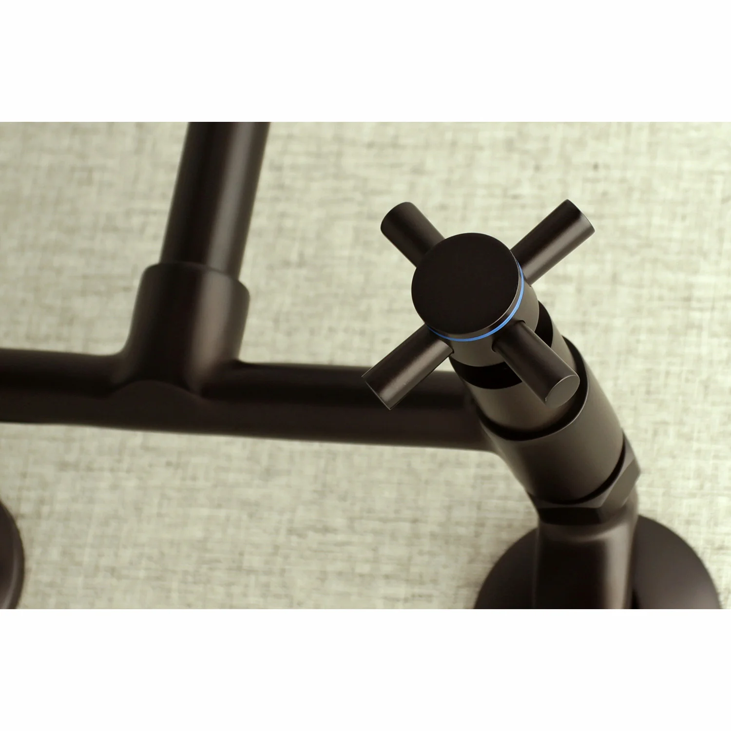 Kingston Sona KS413ORB - Concord Two-Handle 2-Hole Wall Mount Kitchen Faucet, Oil Rubbed Bronze - Image 5