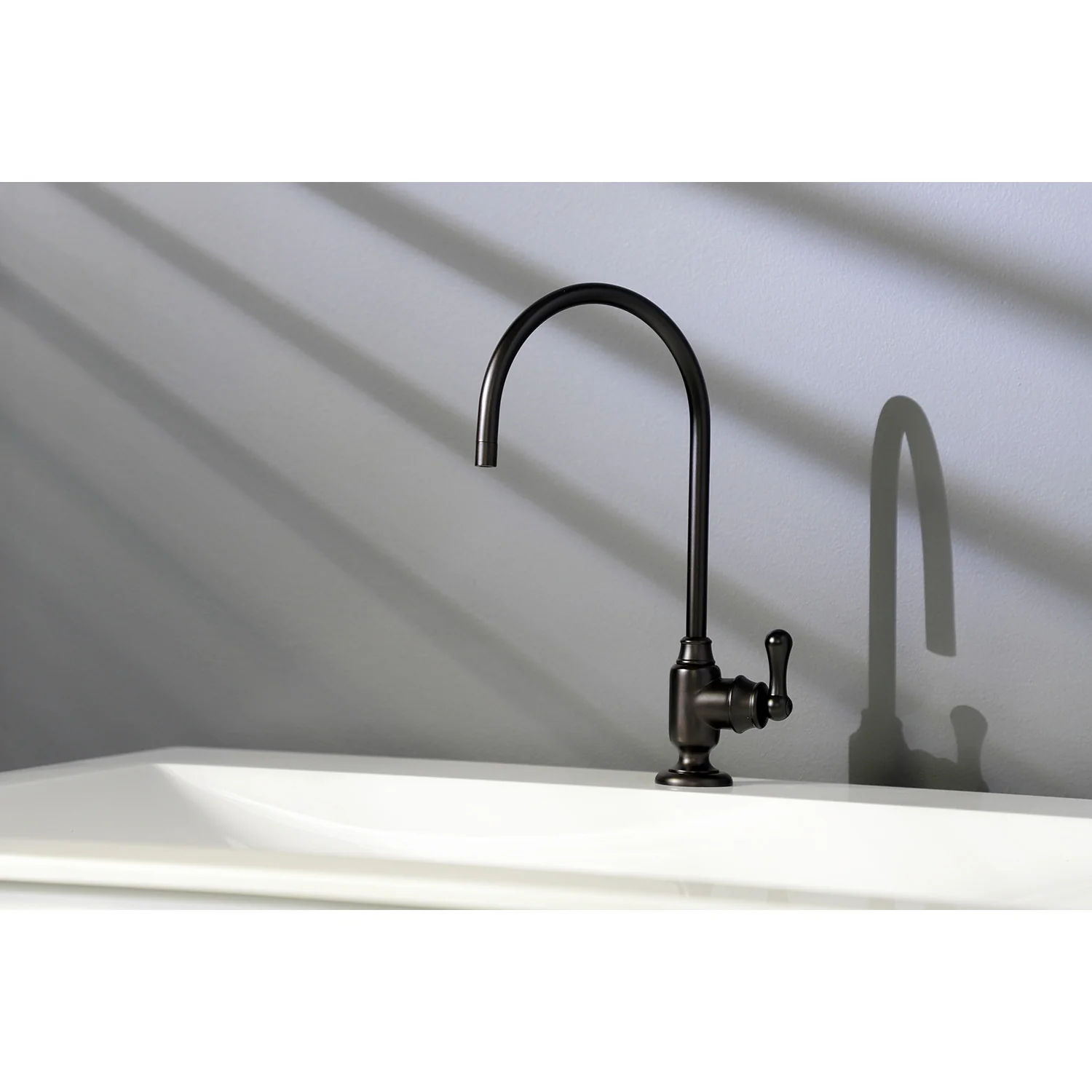 Kingston Heirloom KS5195AL - Royale Single-Handle 1-Hole Deck Mount Water Filtration Faucet, Oil Rubbed Bronze - Image 4