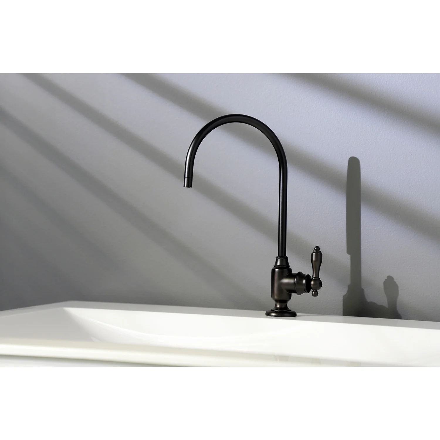 Kingston Heirloom KS5195TAL - Tudor Single-Handle 1-Hole Deck Mount Water Filtration Faucet, Oil Rubbed Bronze - Image 2