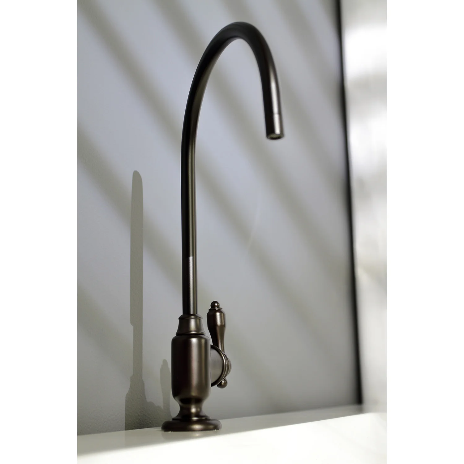 Kingston Heirloom KS5195TAL - Tudor Single-Handle 1-Hole Deck Mount Water Filtration Faucet, Oil Rubbed Bronze - Image 3