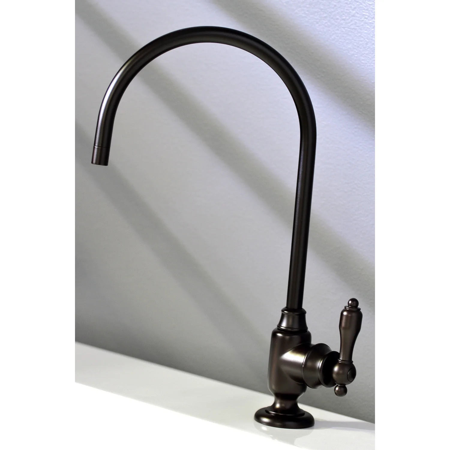 Kingston Heirloom KS5195TAL - Tudor Single-Handle 1-Hole Deck Mount Water Filtration Faucet, Oil Rubbed Bronze - Image 4