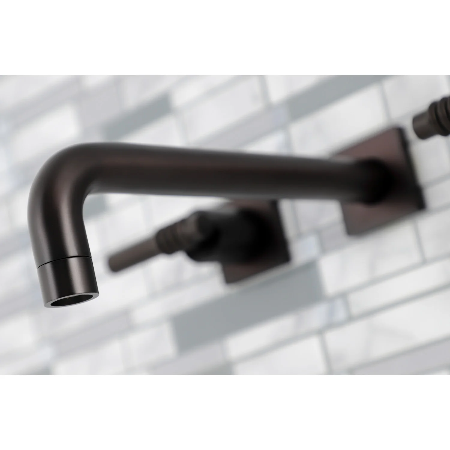 Kingston Sona KS6025ML - Milano Two-Handle 3-Hole Wall Mount Tub Faucet, Oil Rubbed Bronze - Image 3