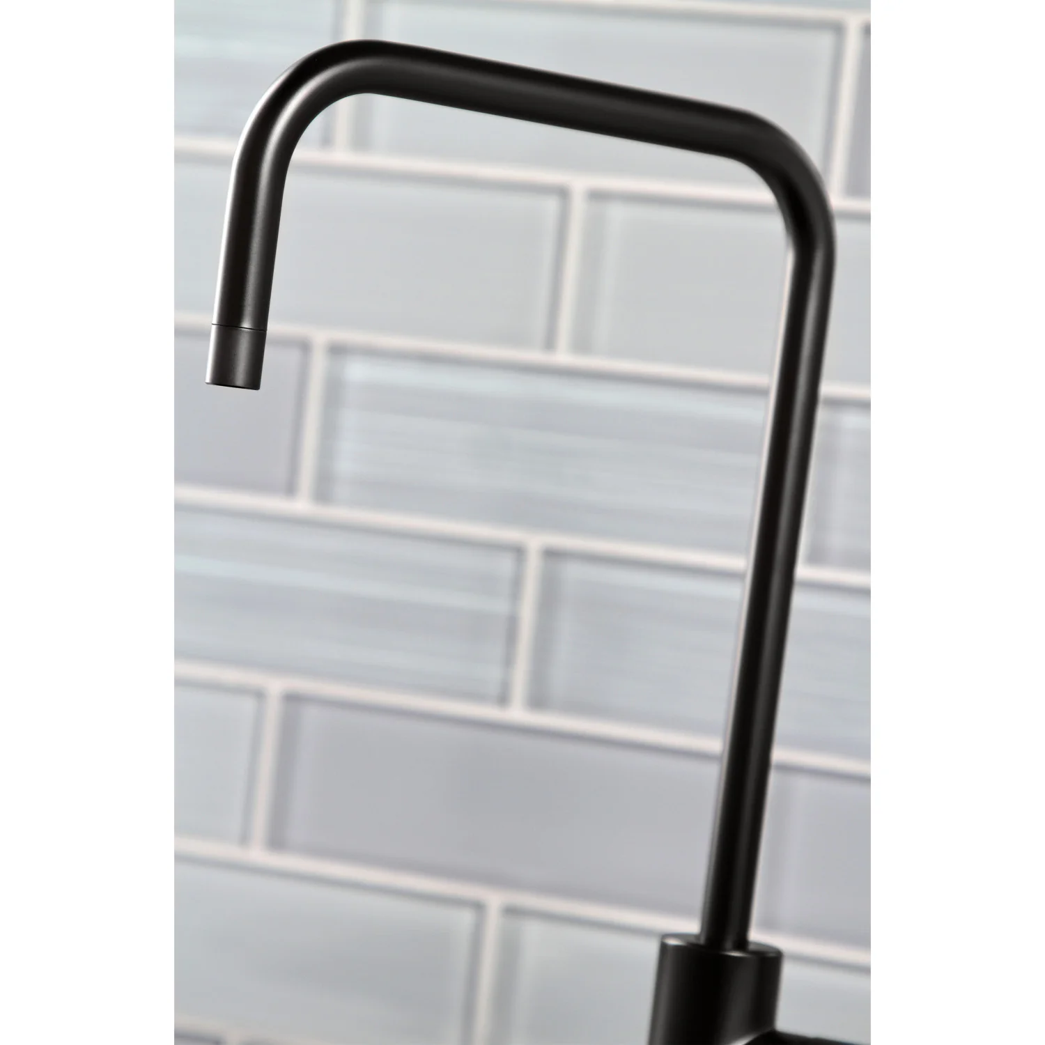 Kingston Sona KS6190NKL - Nustudio Single-Handle 1-Hole Deck Mount Water Filtration Faucet, Matte Black - Image 3