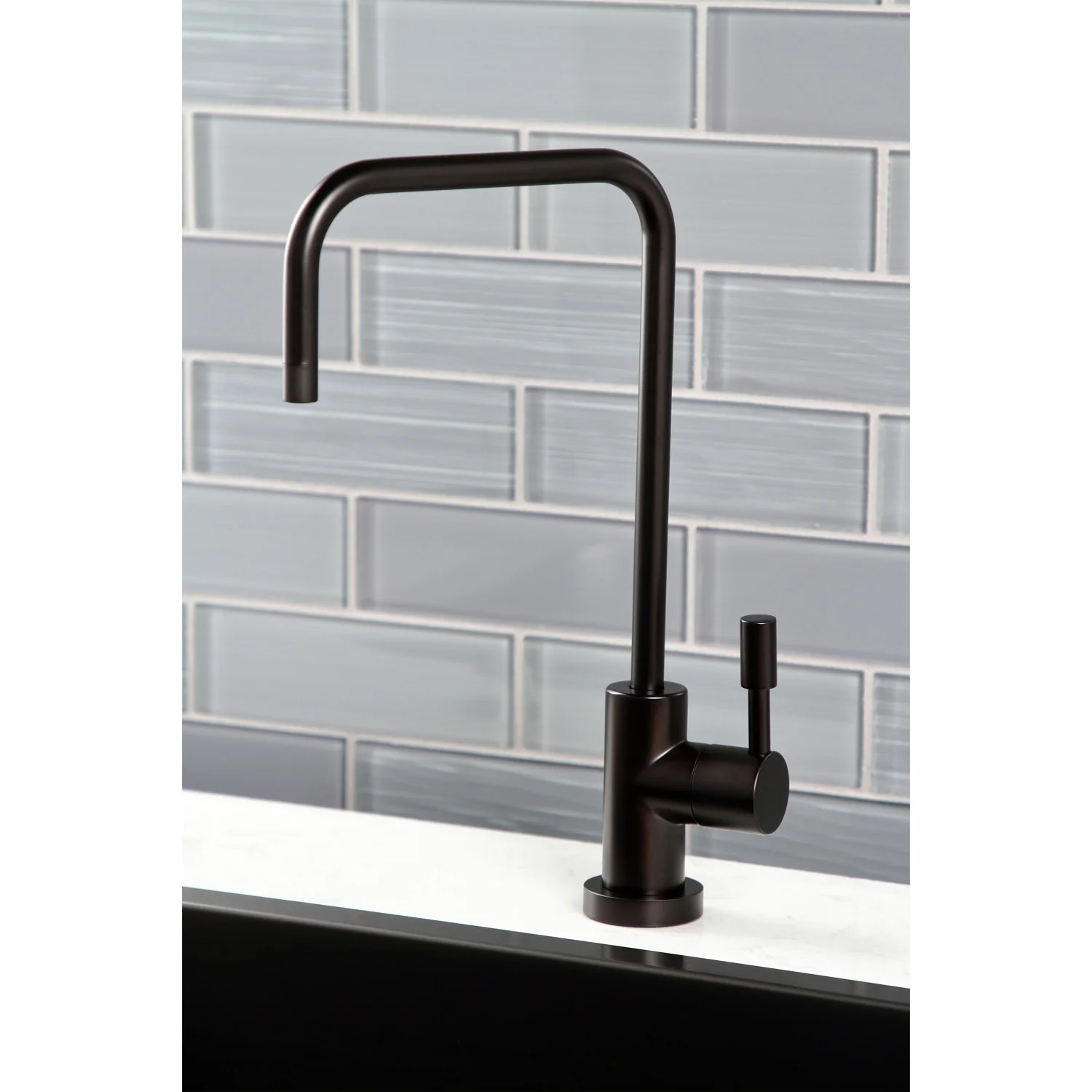 Kingston Sona KS6195DL - Concord Single-Handle 1-Hole Deck Mount Water Filtration Faucet, Oil Rubbed Bronze - Image 4