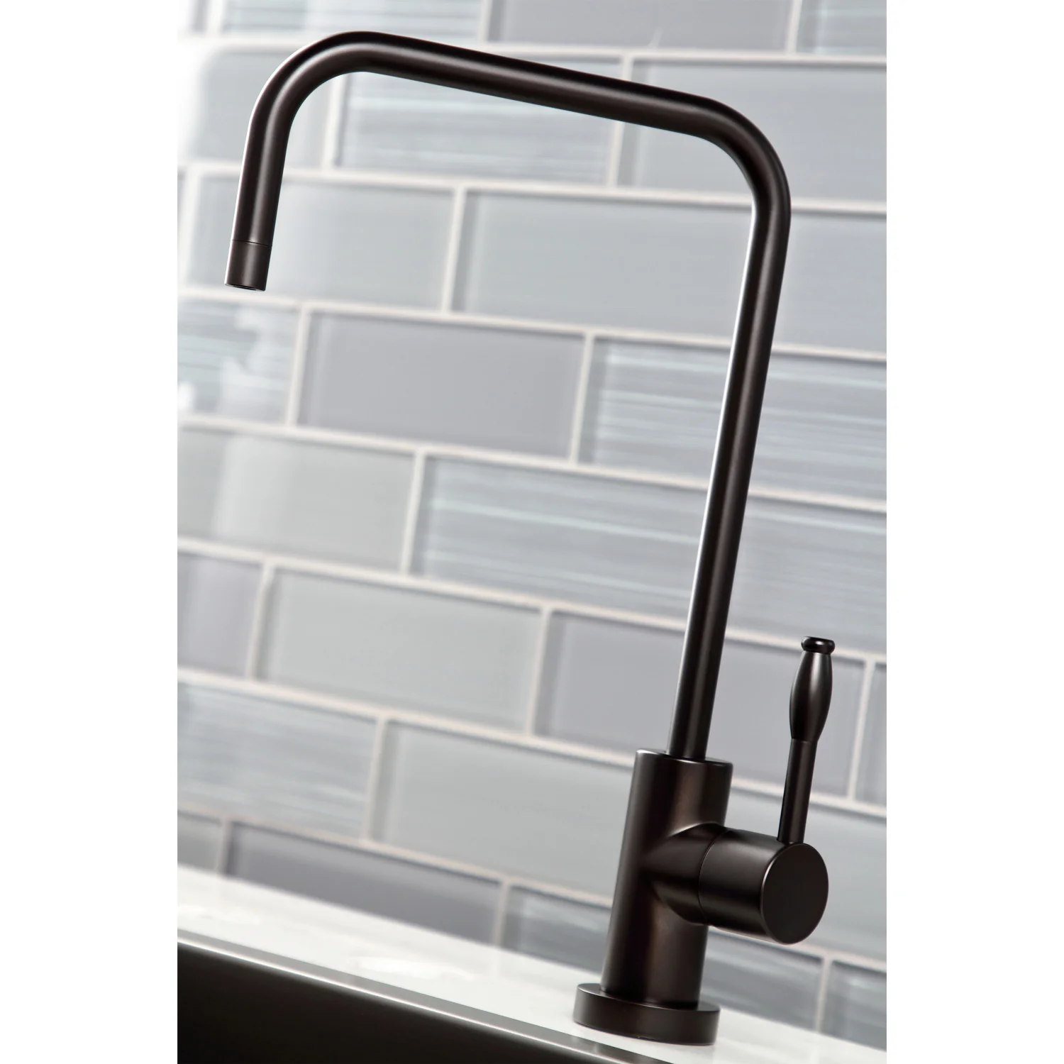 Kingston Sona KS6195NKL - Nustudio Single-Handle 1-Hole Deck Mount Water Filtration Faucet, Oil Rubbed Bronze - Image 4