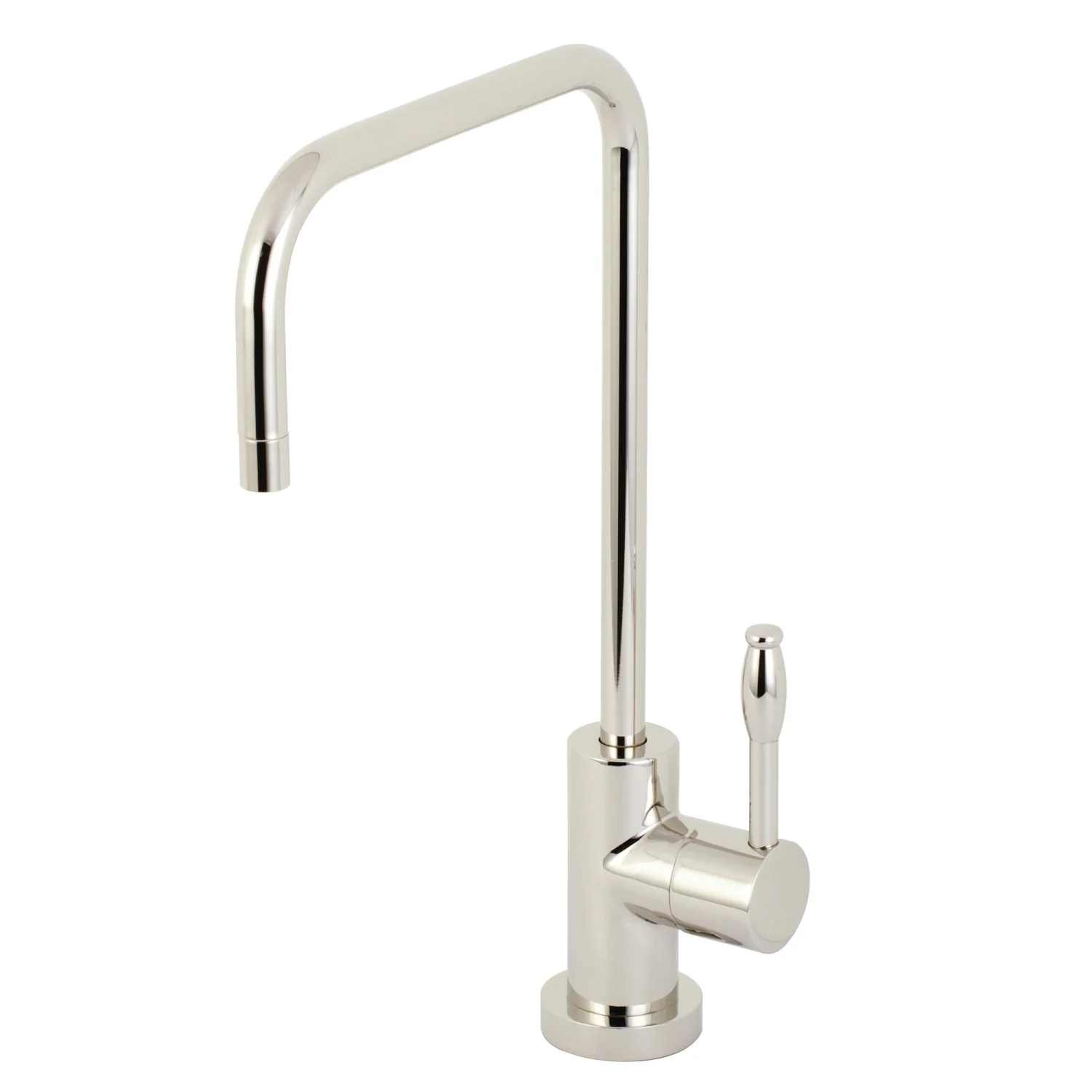 Kingston Sona KS6196NKL - Nustudio Single-Handle 1-Hole Deck Mount Water Filtration Faucet, Polished Nickel