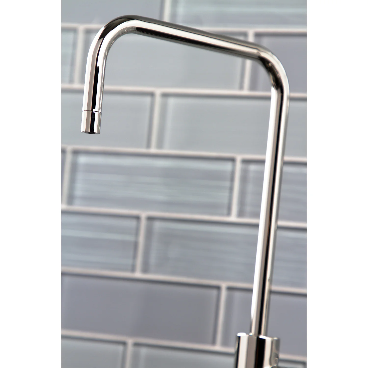 Kingston Sona KS6196NKL - Nustudio Single-Handle 1-Hole Deck Mount Water Filtration Faucet, Polished Nickel - Image 3