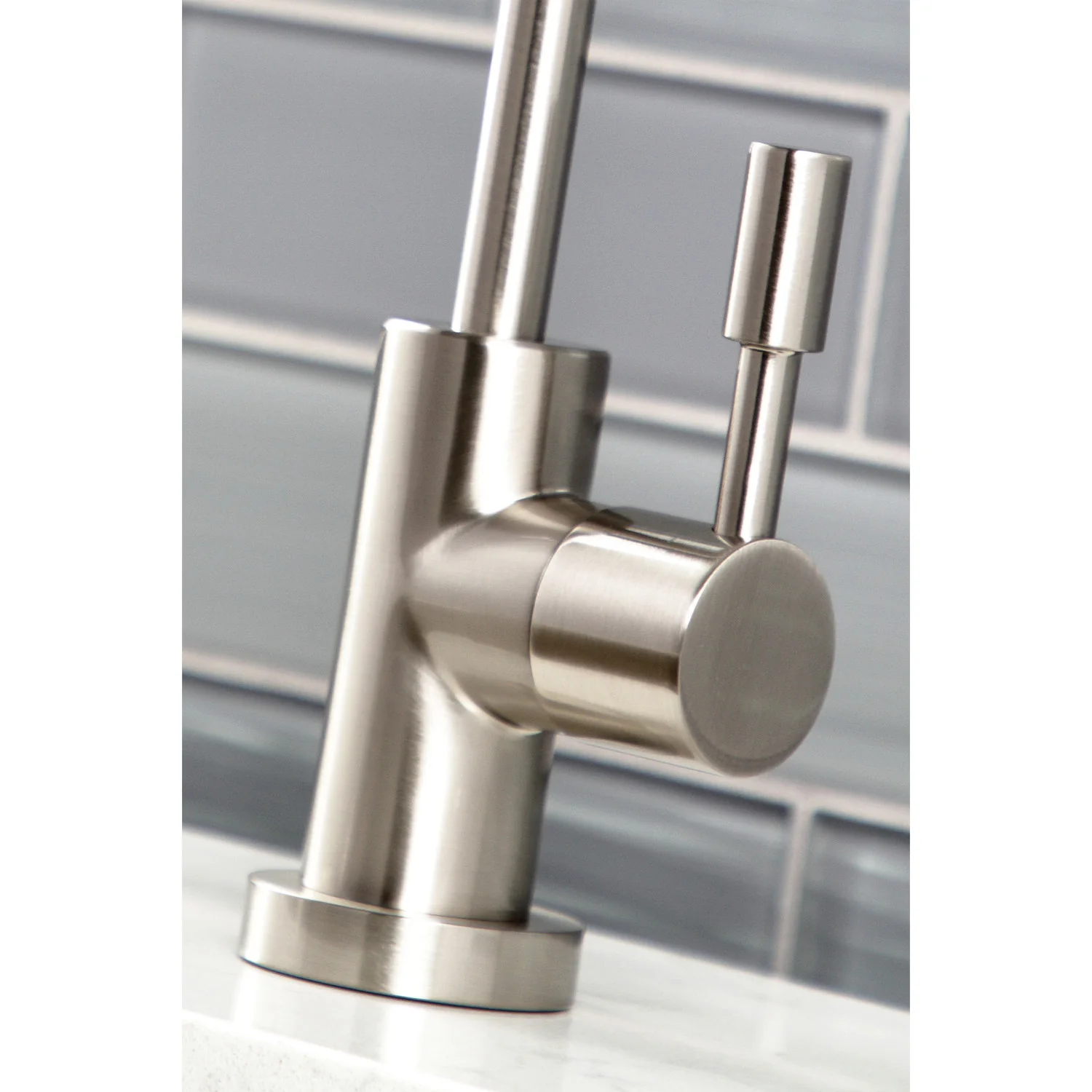 Kingston Sona KS6198DL - Concord Single-Handle 1-Hole Deck Mount Water Filtration Faucet, Brushed Nickel - Image 2