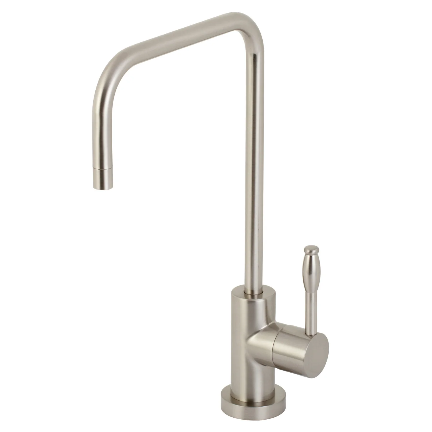Kingston Sona KS6198NKL - Nustudio Single-Handle 1-Hole Deck Mount Water Filtration Faucet, Brushed Nickel