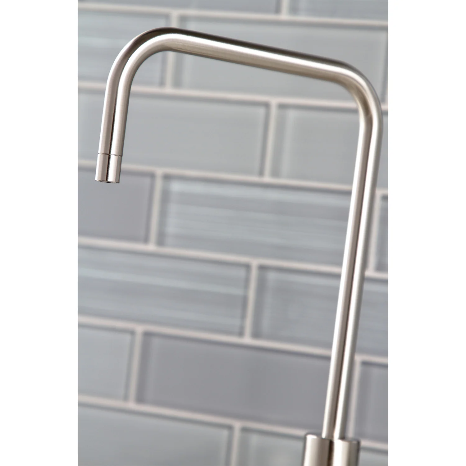 Kingston Sona KS6198NKL - Nustudio Single-Handle 1-Hole Deck Mount Water Filtration Faucet, Brushed Nickel - Image 3