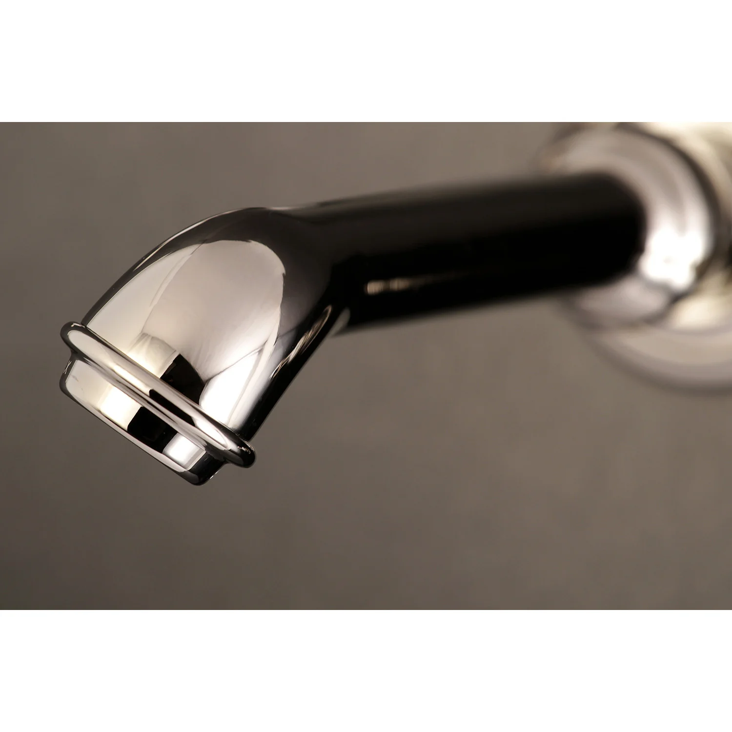 Kingston Tulare KS7126BPL - Bel-Air Double-Handle 3-Hole Wall Mount Bathroom Faucet, Polished Nickel - Image 3