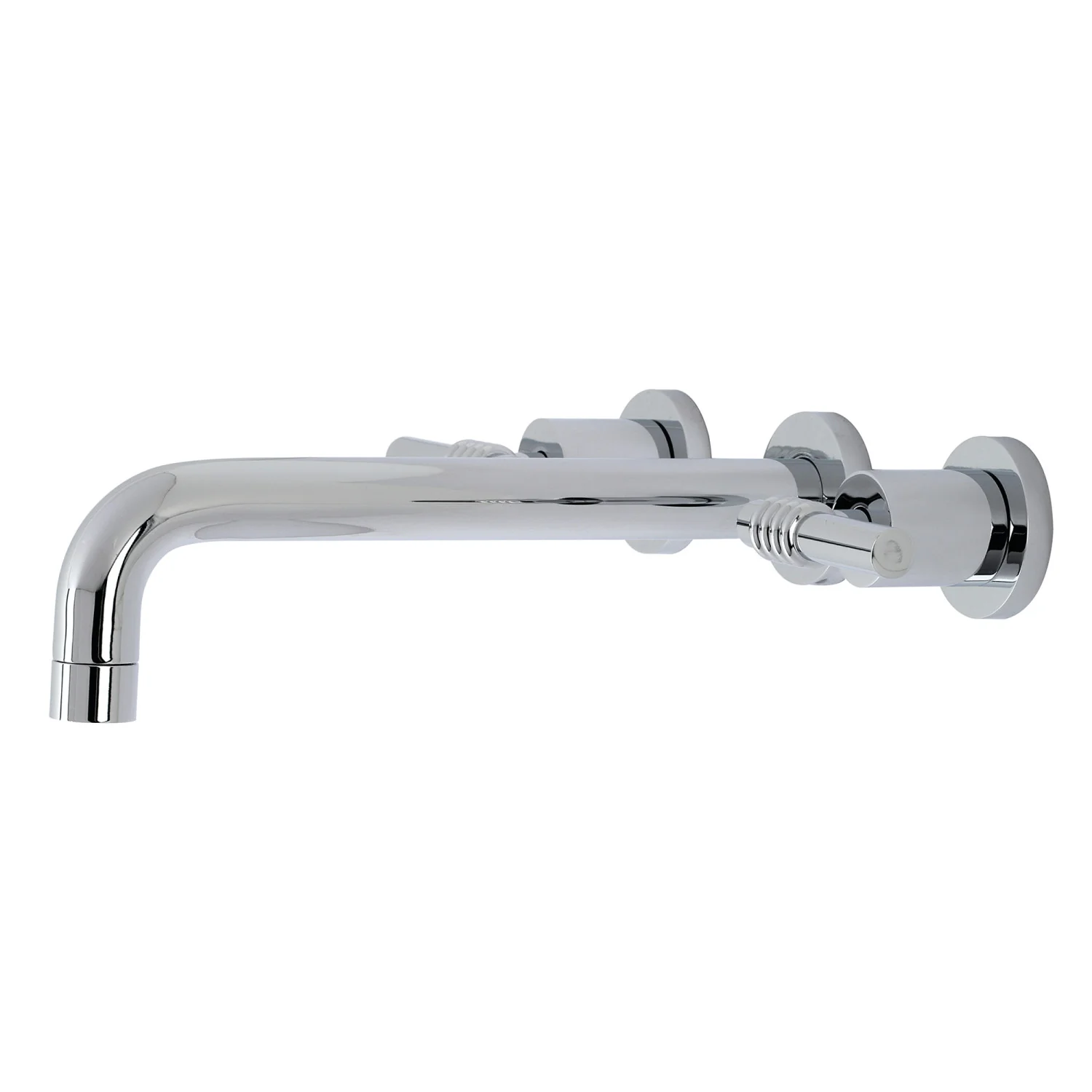 Kingston Sona KS8021ML - Milano Two-Handle 3-Hole Wall Mount Tub Faucet, Polished Chrome