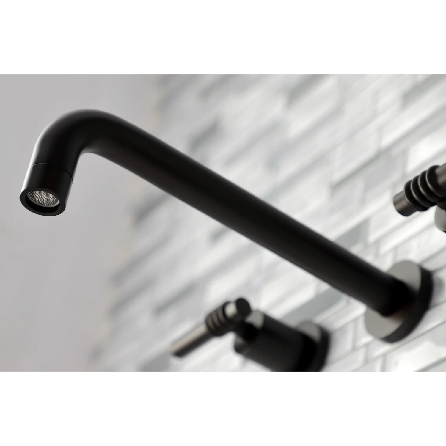 Kingston Sona KS8025ML - Milano Two-Handle 3-Hole Wall Mount Tub Faucet, Oil Rubbed Bronze - Image 5