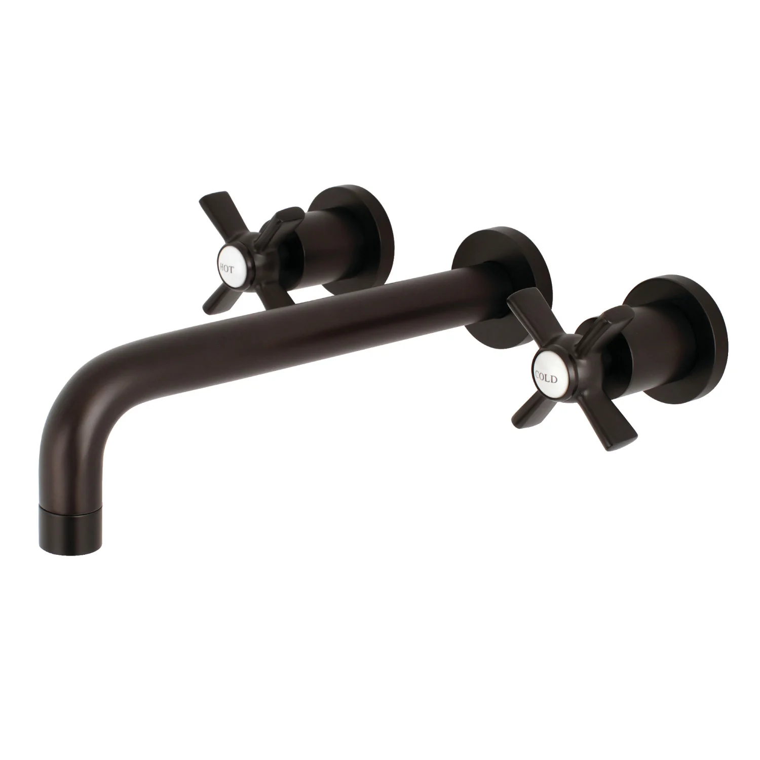 Kingston Sona KS8025ZX - Millennium Two-Handle 3-Hole Wall Mount Tub Faucet, Oil Rubbed Bronze