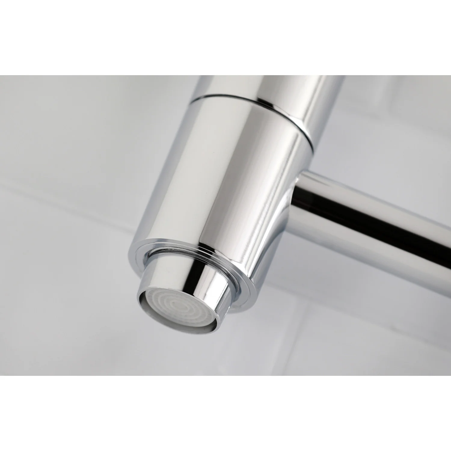 Kingston Sona KS8101ZX - Millennium Two-Handle 1-Hole Wall Mount Pot Filler Faucet, Polished Chrome - Image 4