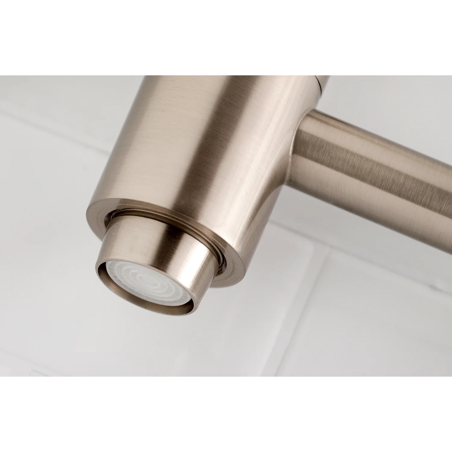 Kingston Sona KS8108DX - Concord Two-Handle 1-Hole Wall Mount Pot Filler Faucet, Brushed Nickel - Image 4