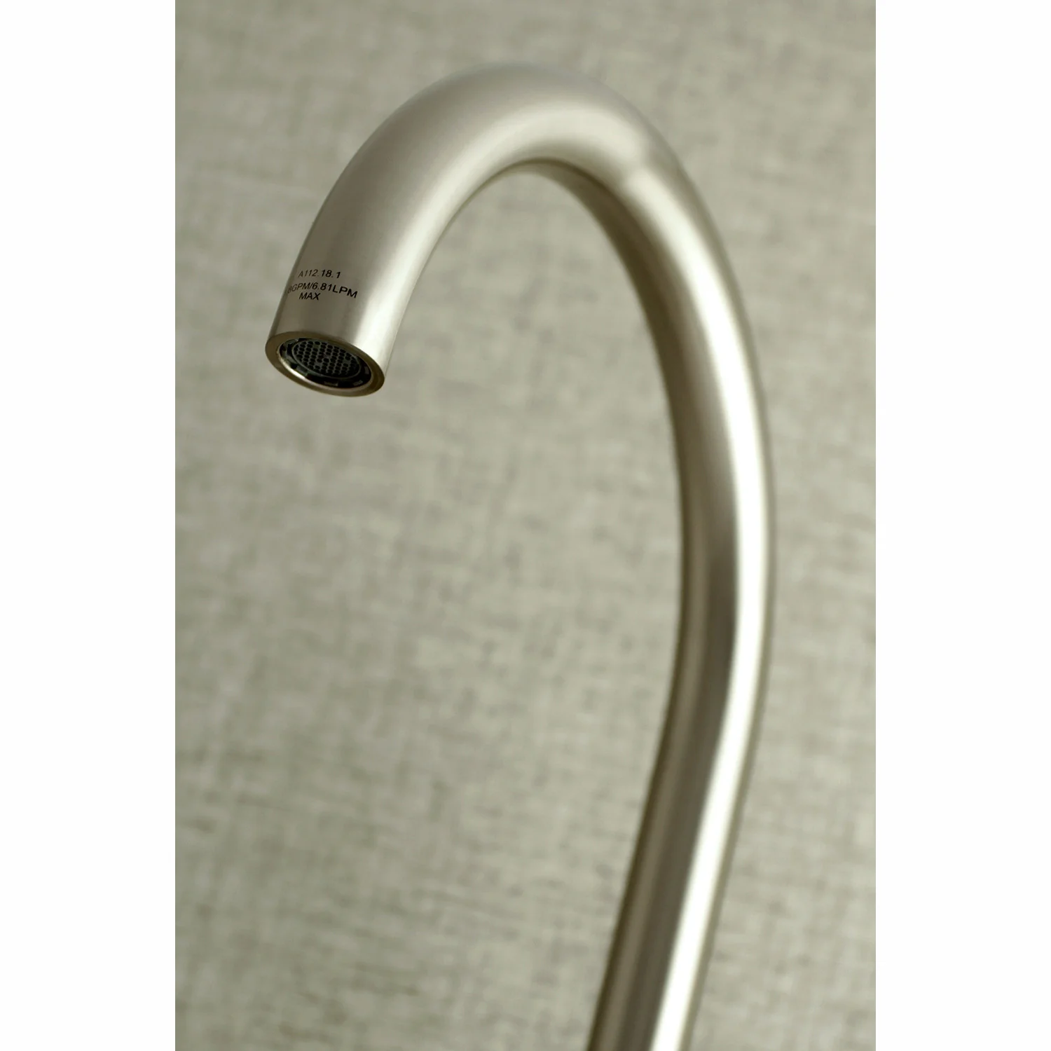 Kingston Sona KS814SN - Concord Two-Handle 2-Hole Wall Mount Bridge Kitchen Faucet, Brushed Nickel - Image 4