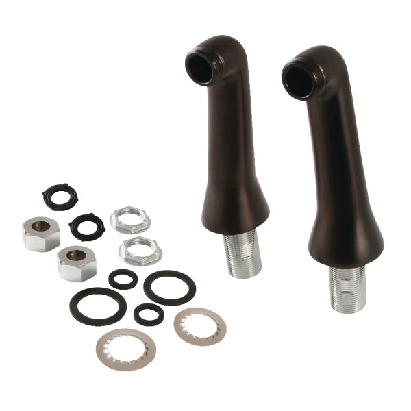 Kingston KSEL268ORB Brass Deck Mount Tub Faucet Riser (KS268ORB), Oil Rubbed Bronze