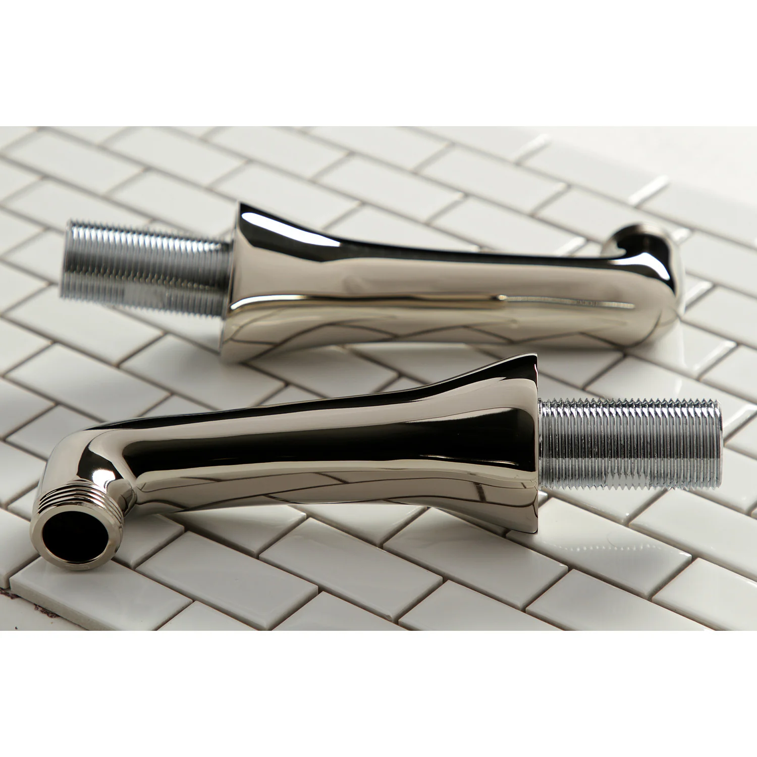 Kingston Vintage KSEL268PN Brass Deck Mount Tub Faucet Riser (KS268PN), Polished Nickel - Image 2