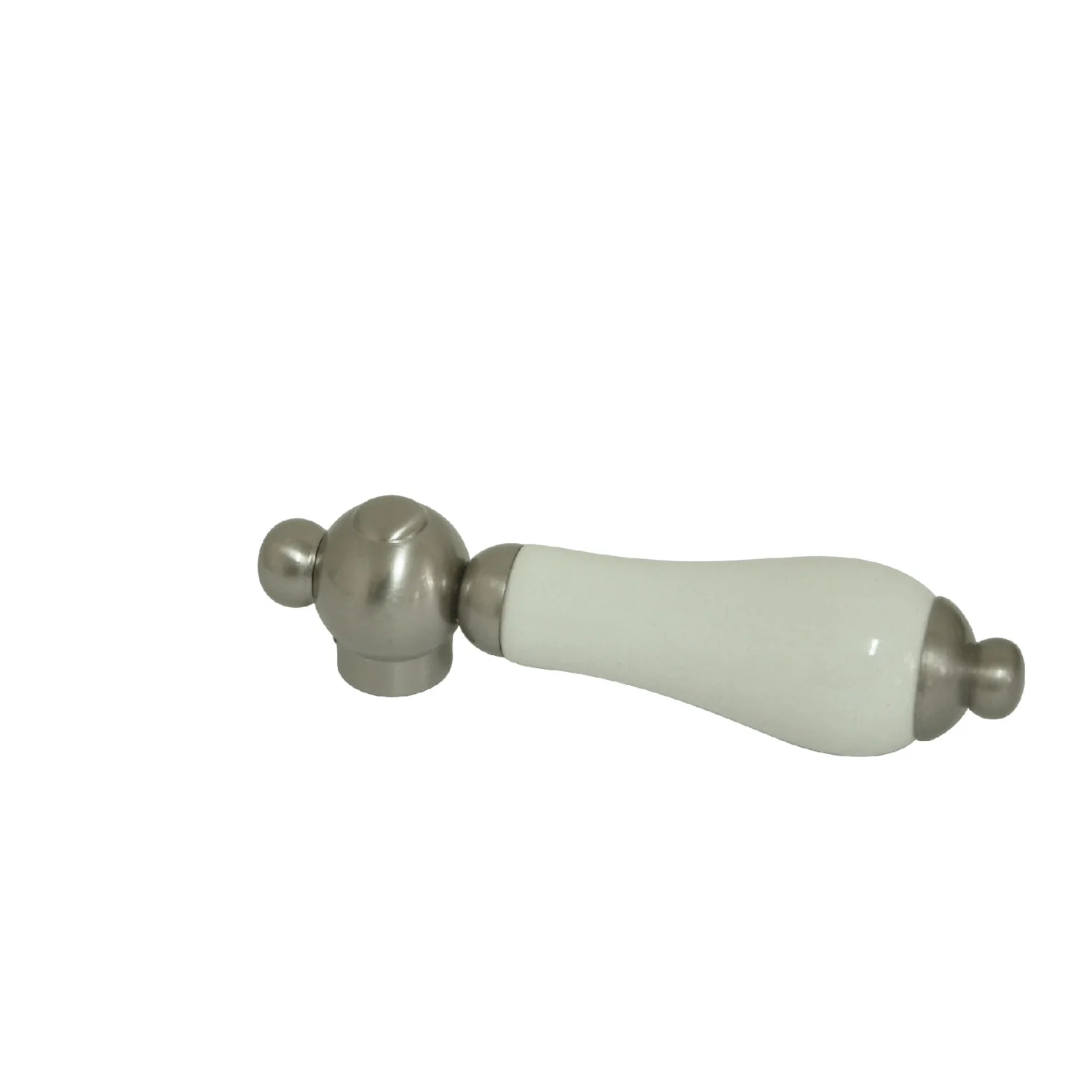 Kingston KSH1168PL Porcelain Lever Handle, Brushed Nickel