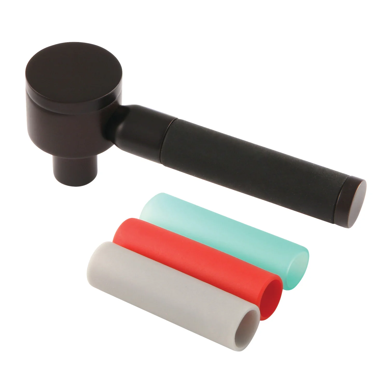 Kingston Kaiser KSH2965DKL Brass Lever Handle with Neoprene Sleeve, Oil Rubbed Bronze