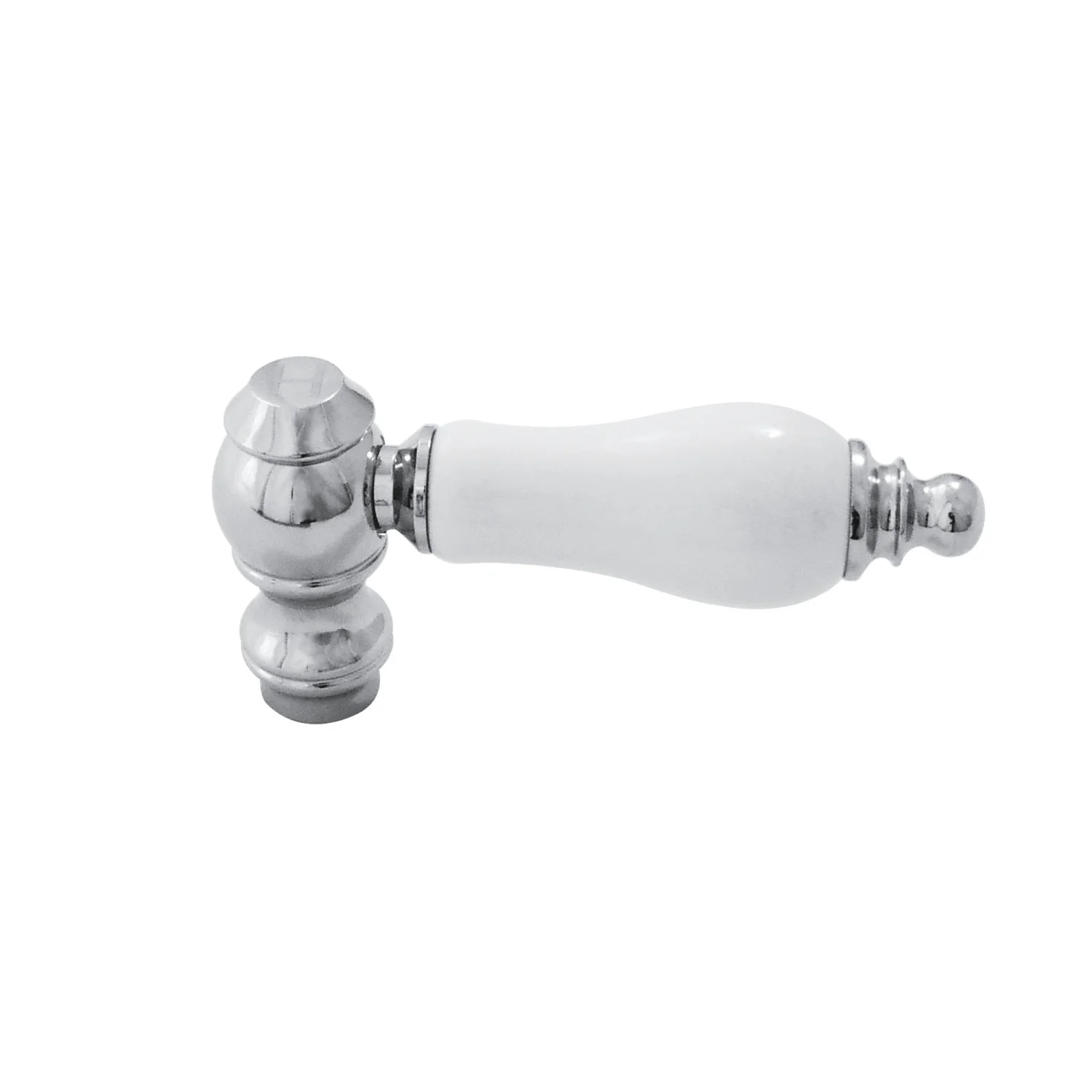 Kingston KSH3221PLH Porcelain Lever Handle (Hot Side), Polished Chrome