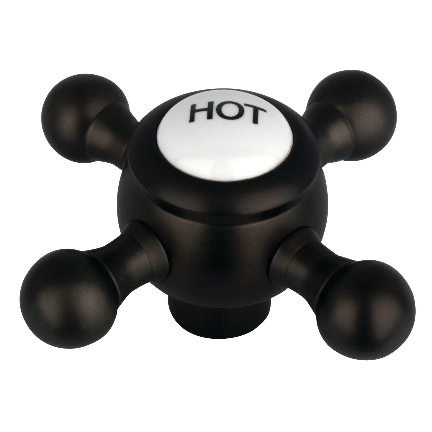 Kingston KSH4465BXH Brass Cross Handle (Hot Side), Oil Rubbed Bronze