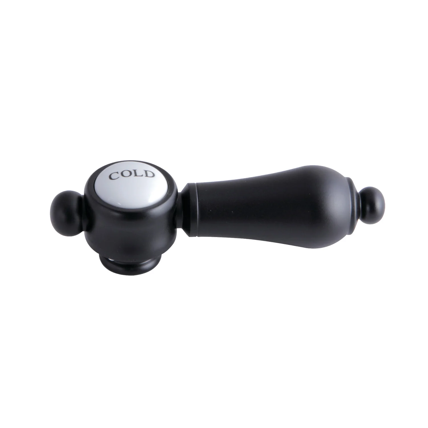 Kingston Heirloom KSH7610BALC Brass Lever Handle (Cold Side), Matte Black