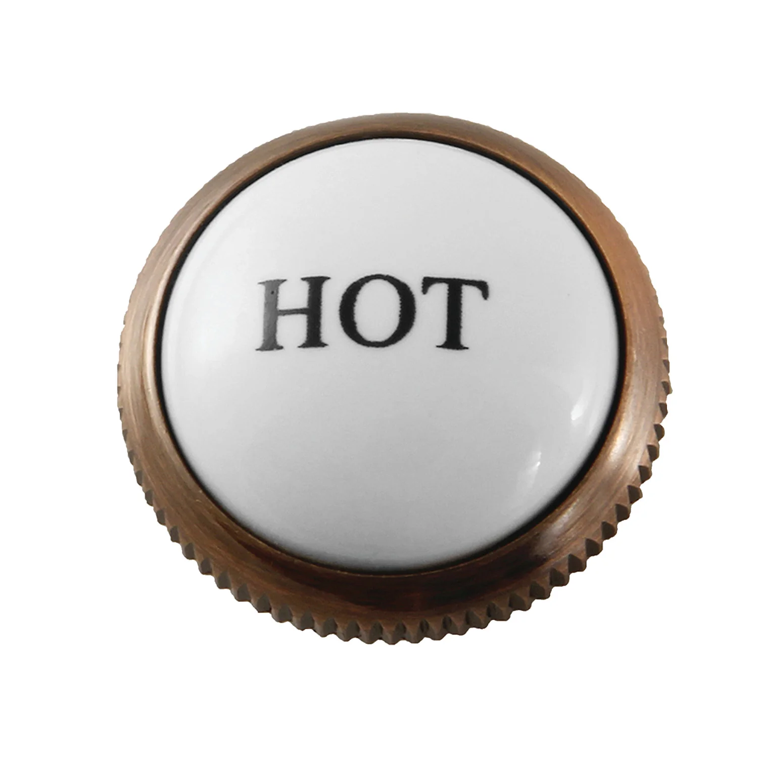 Kingston KSHI116AXACH Hot Handle Index Button, Antique Copper