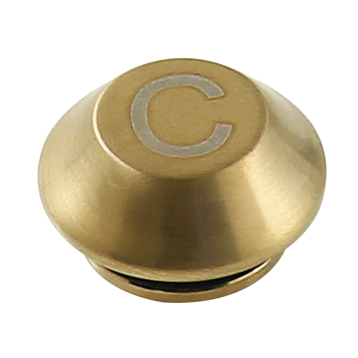 Kingston Kingston KSHI313SBC Cold Handle Index Button, Brushed Brass