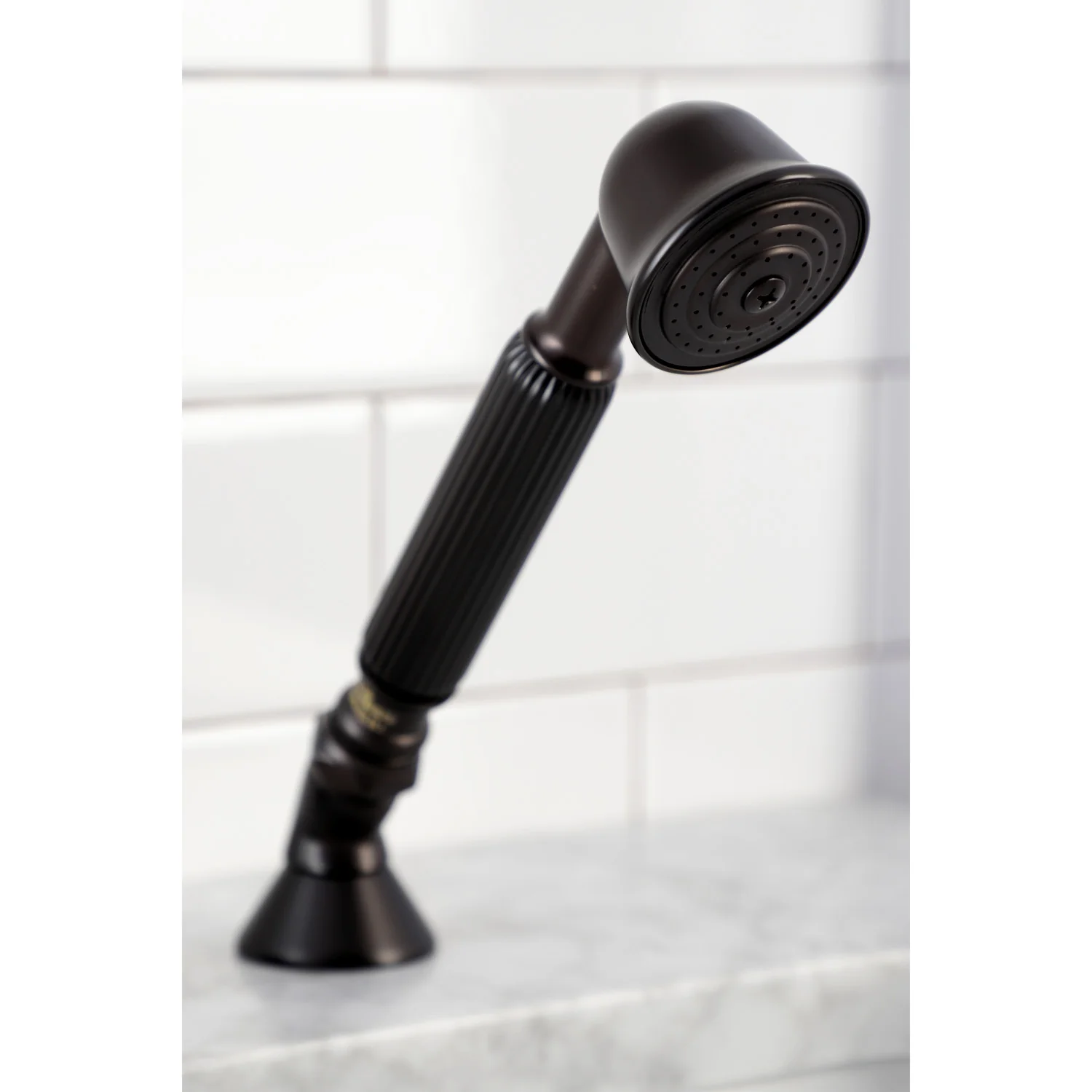 Kingston Heirloom KSK3355AXTR Deck Mount Hand Shower with Diverter for Roman Tub Faucet, Oil Rubbed Bronze - Image 2