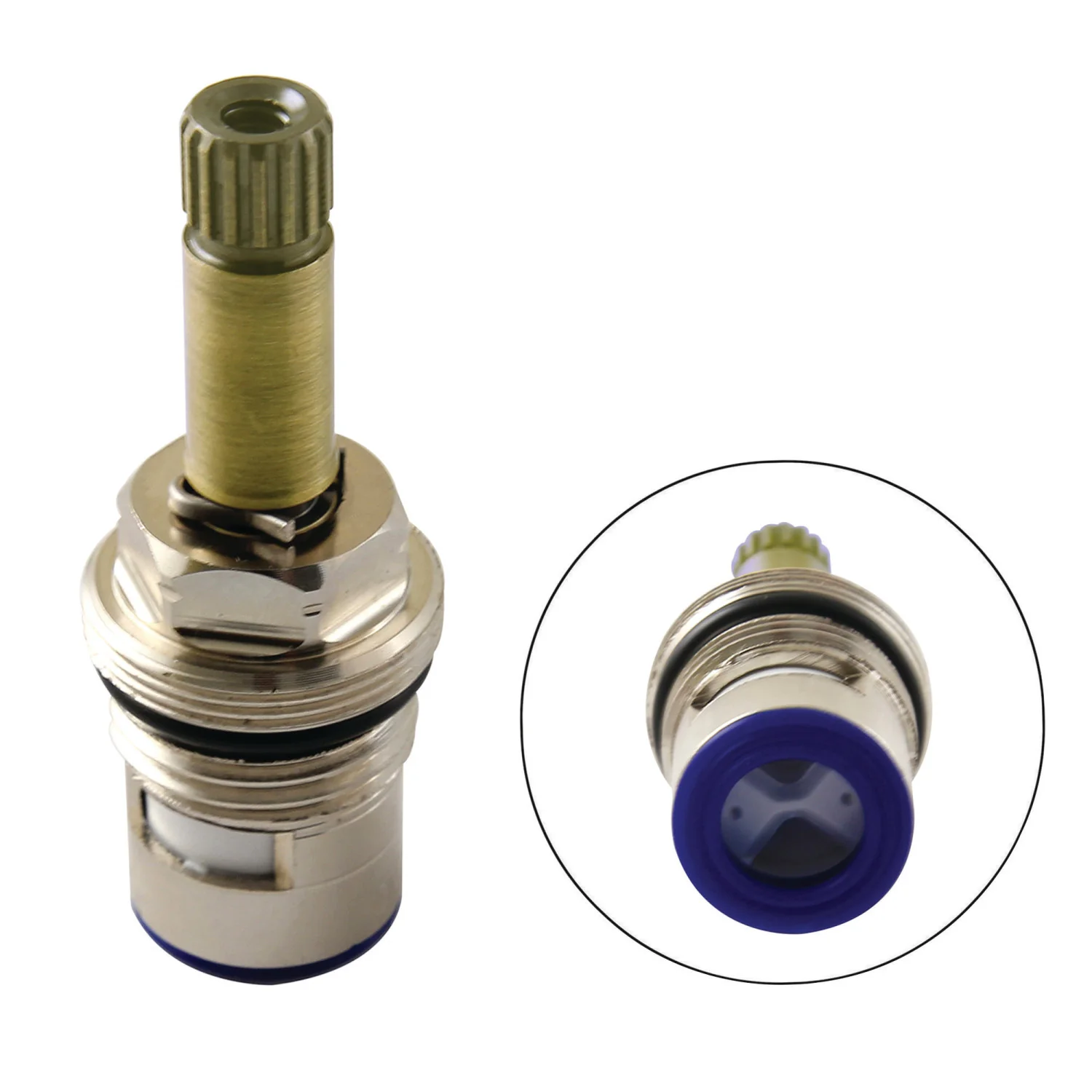Kingston KSRP1293CC Cold Ceramic Disc Cartridge (1 Piece), Antique Brass