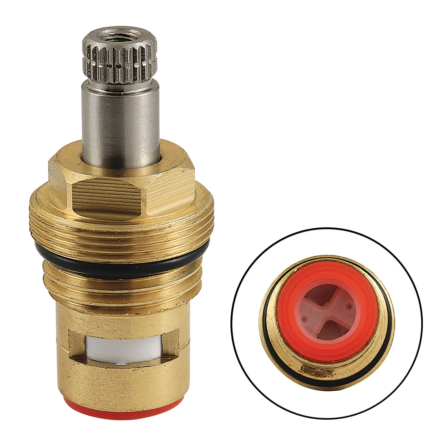 Kingston KSRP3198C Ceramic Disc Cartridge (1 Piece), Brushed Nickel