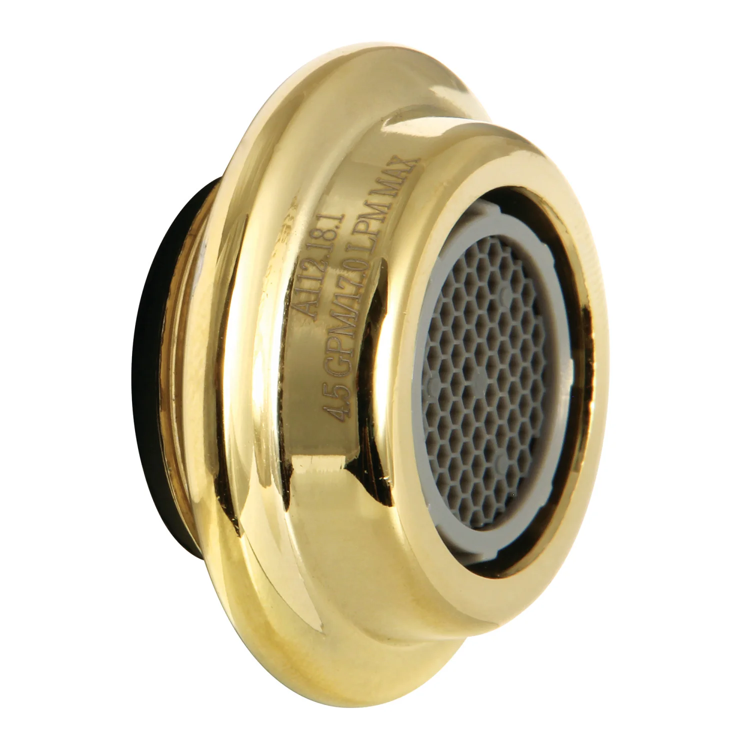 Kingston Cal Green KSSA2102 4.5 GPM Male Aerator, Polished Brass