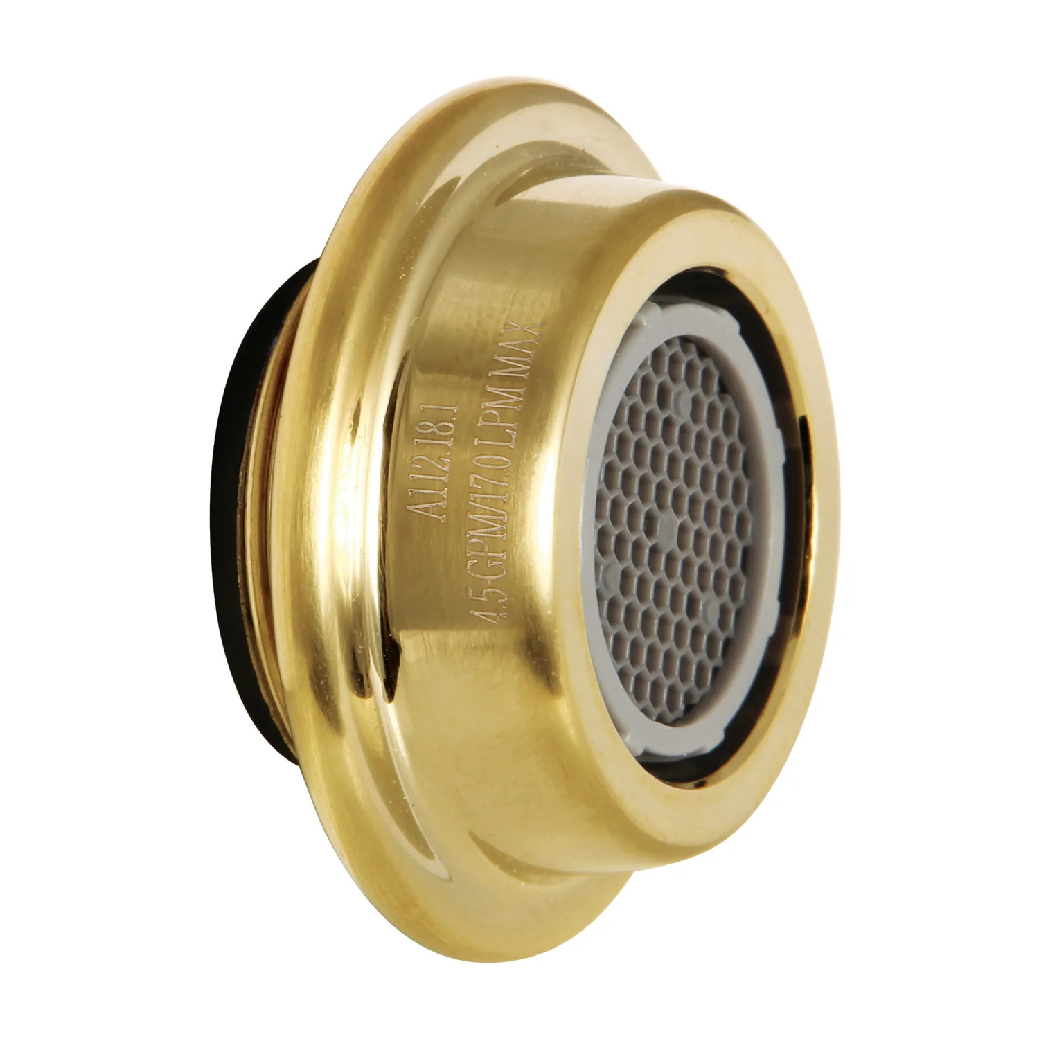 Kingston Cal Green KSSA2107 4.5 GPM Male Aerator, Brushed Brass