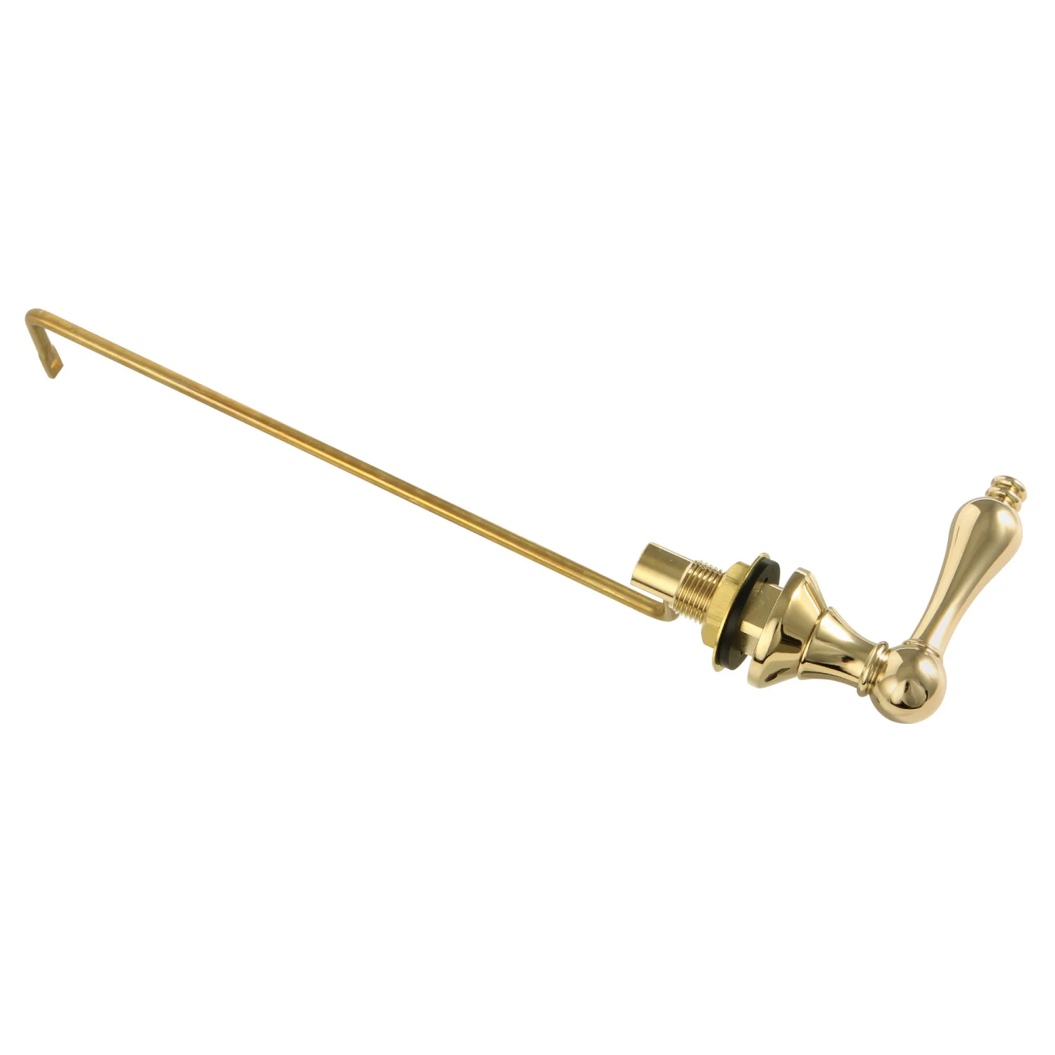 Kingston Heirloom KTALS2 - Victorian Side Mount Toilet Tank Lever, Polished Brass